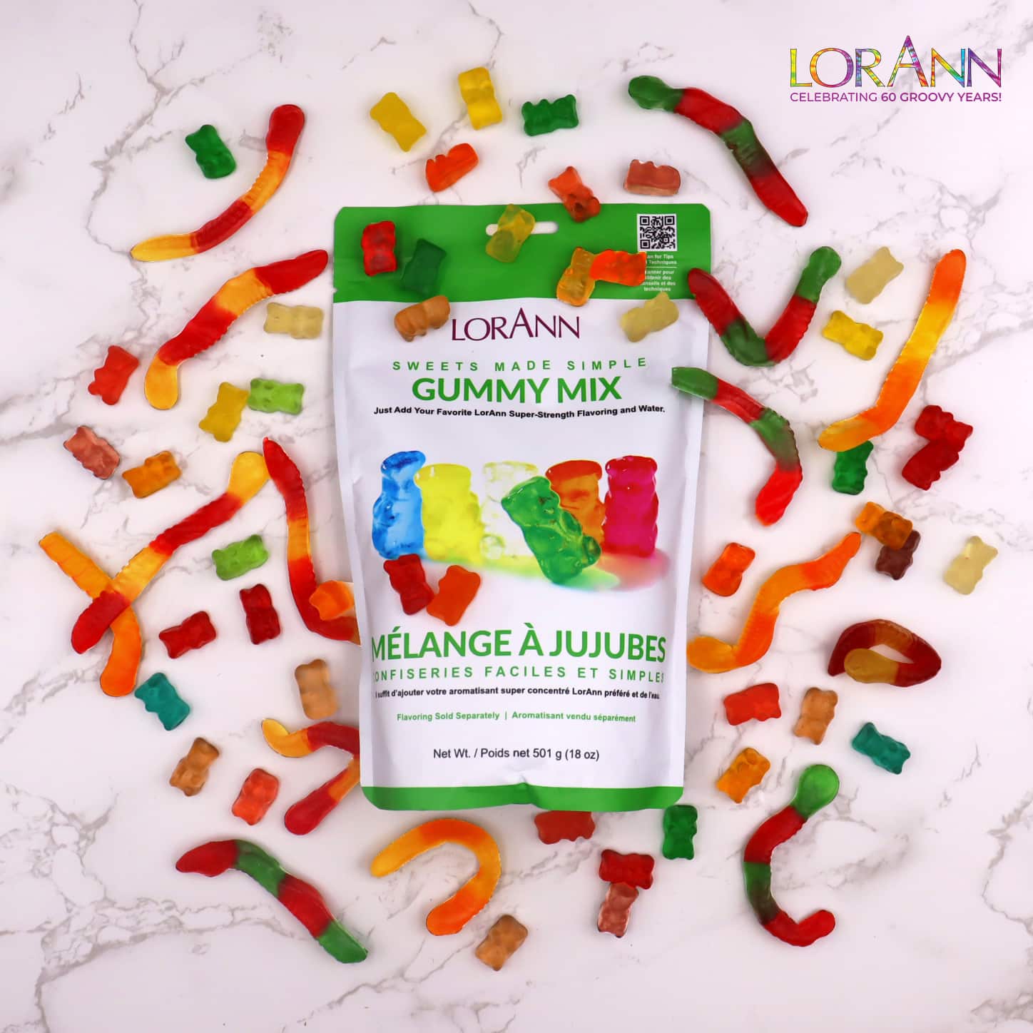 LorAnn Gummy Mix, 18oz.