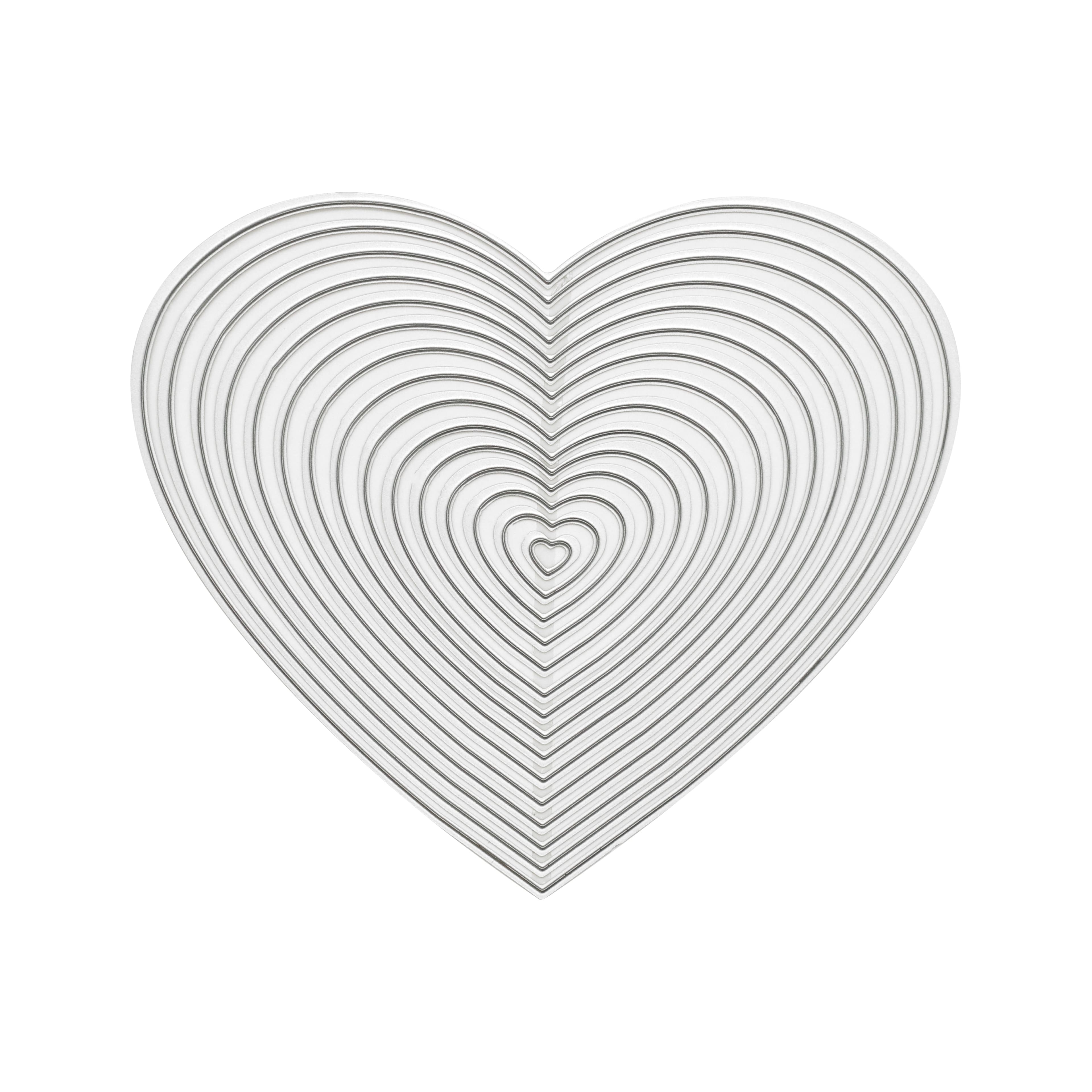 6 Pack: Heart Cutting Die Set by Recollections™