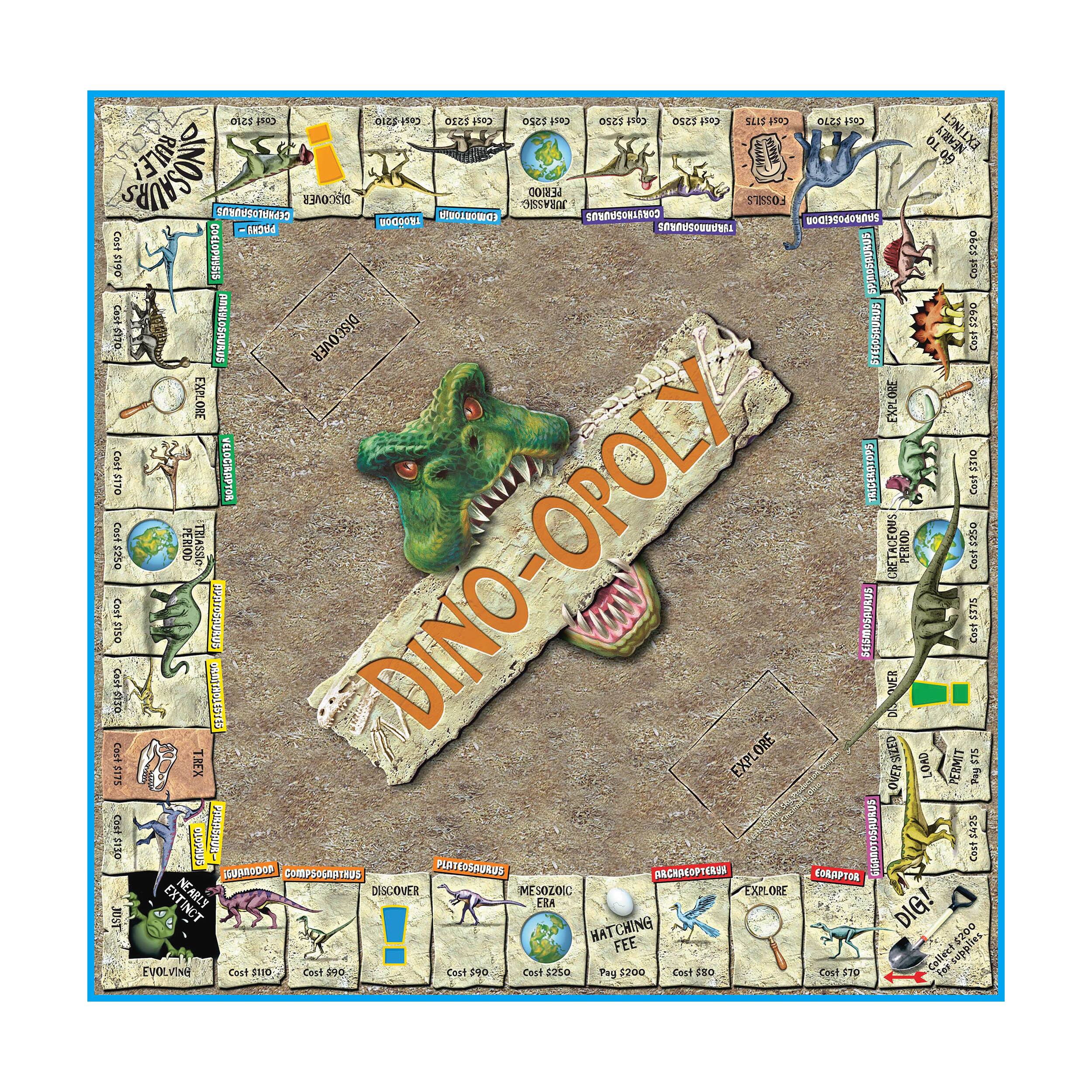 Dino-opoly™ Board Game