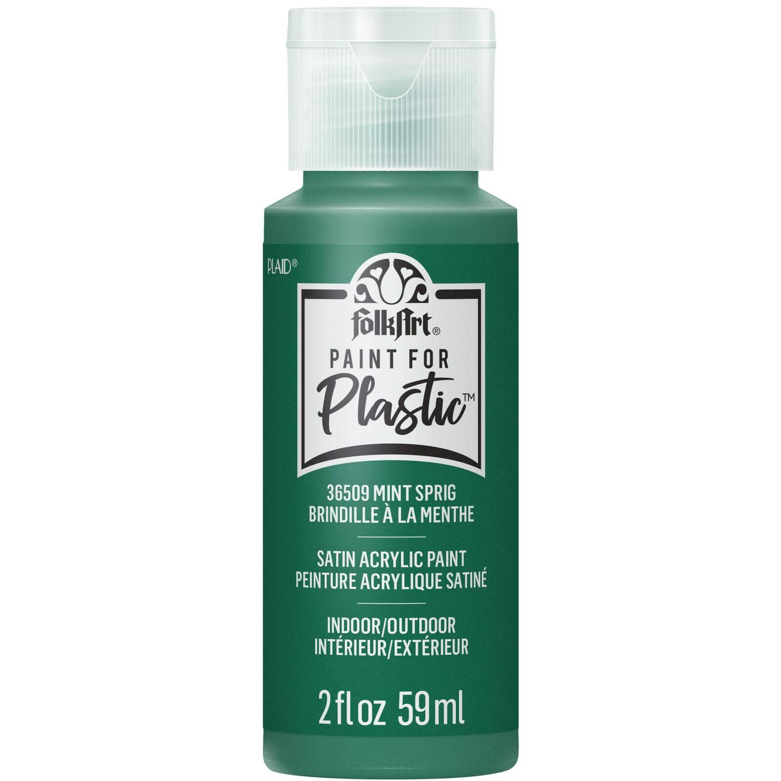 FolkArt &#xAE; Paint For Plastic&#x2122; Satin Acrylic Paint