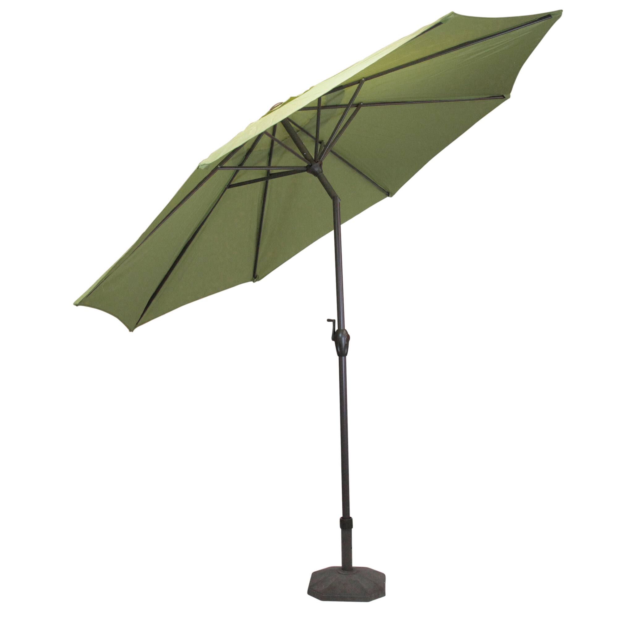 9ft. Sage Green Outdoor Patio Market Umbrella