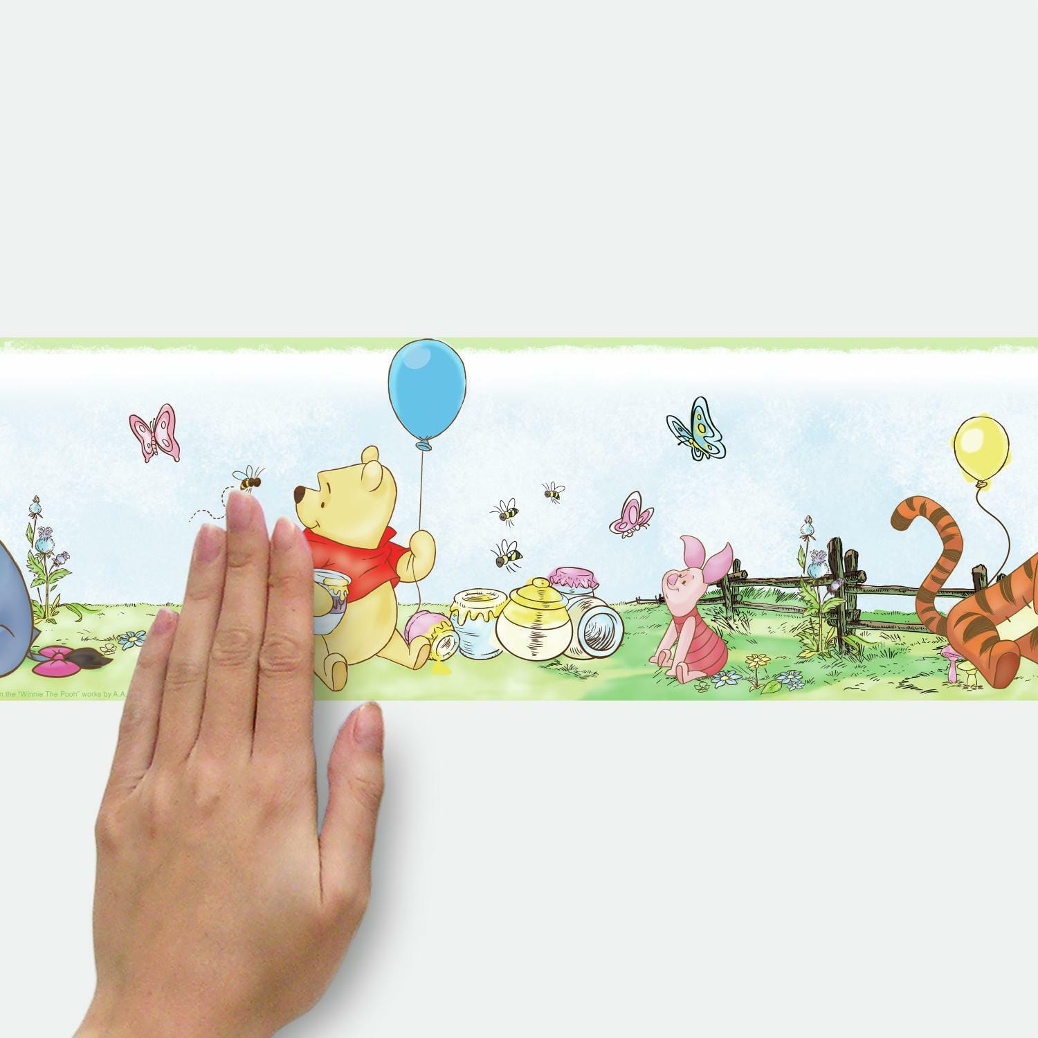 RoomMates Disney Winnie The Pooh Toddler Border