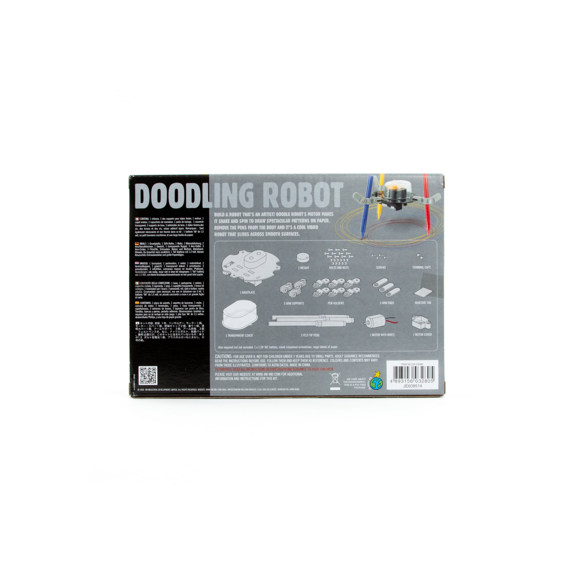 Toysmith&#xAE; 4M Doodling Robot Science STEM Kit