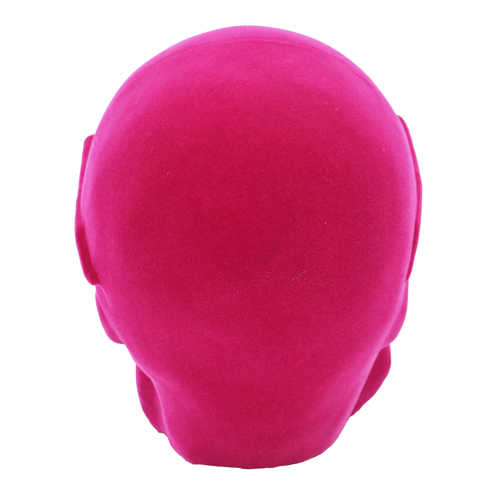 6.5&#x22; Hot Pink Flocked Skull Tabletop D&#xE9;cor by Ashland&#xAE;