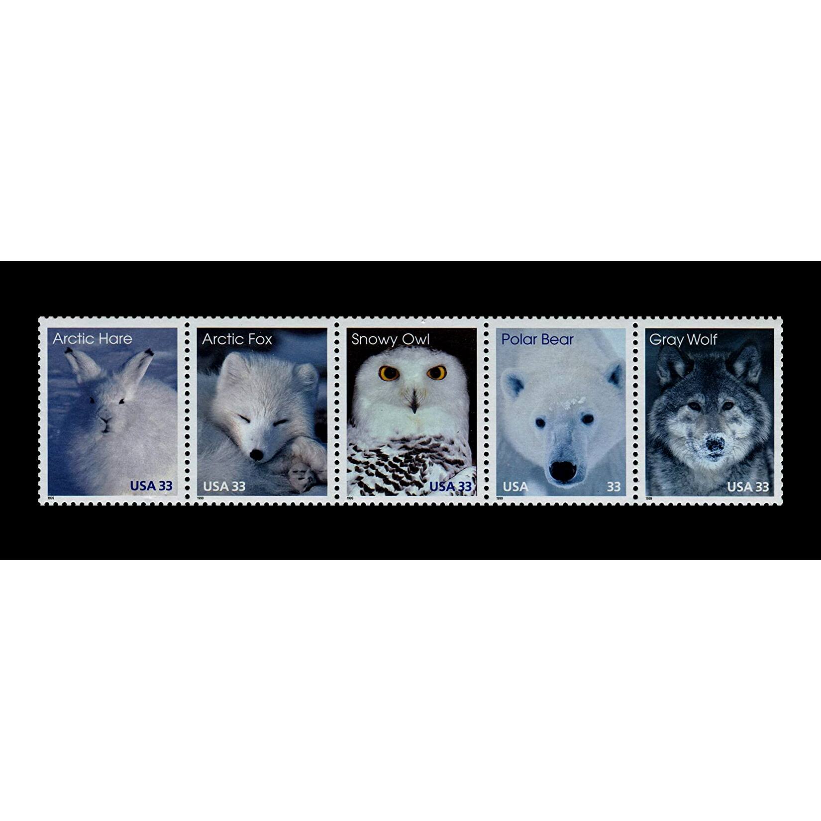 Arctic Animal United States Postage Stamp Series