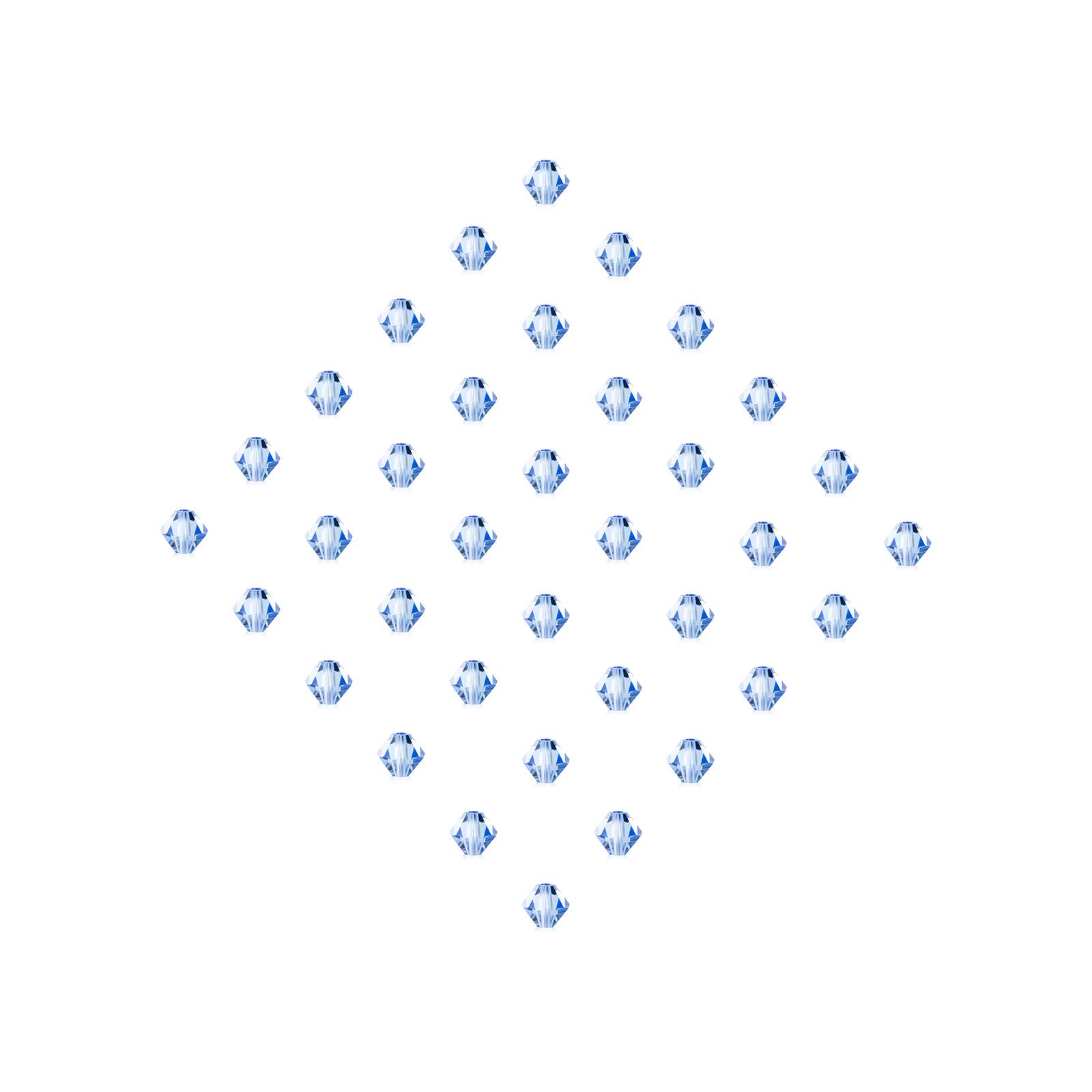 John Bead Preciosa 6mm Czech Crystal Rondelle Beads, 36ct.