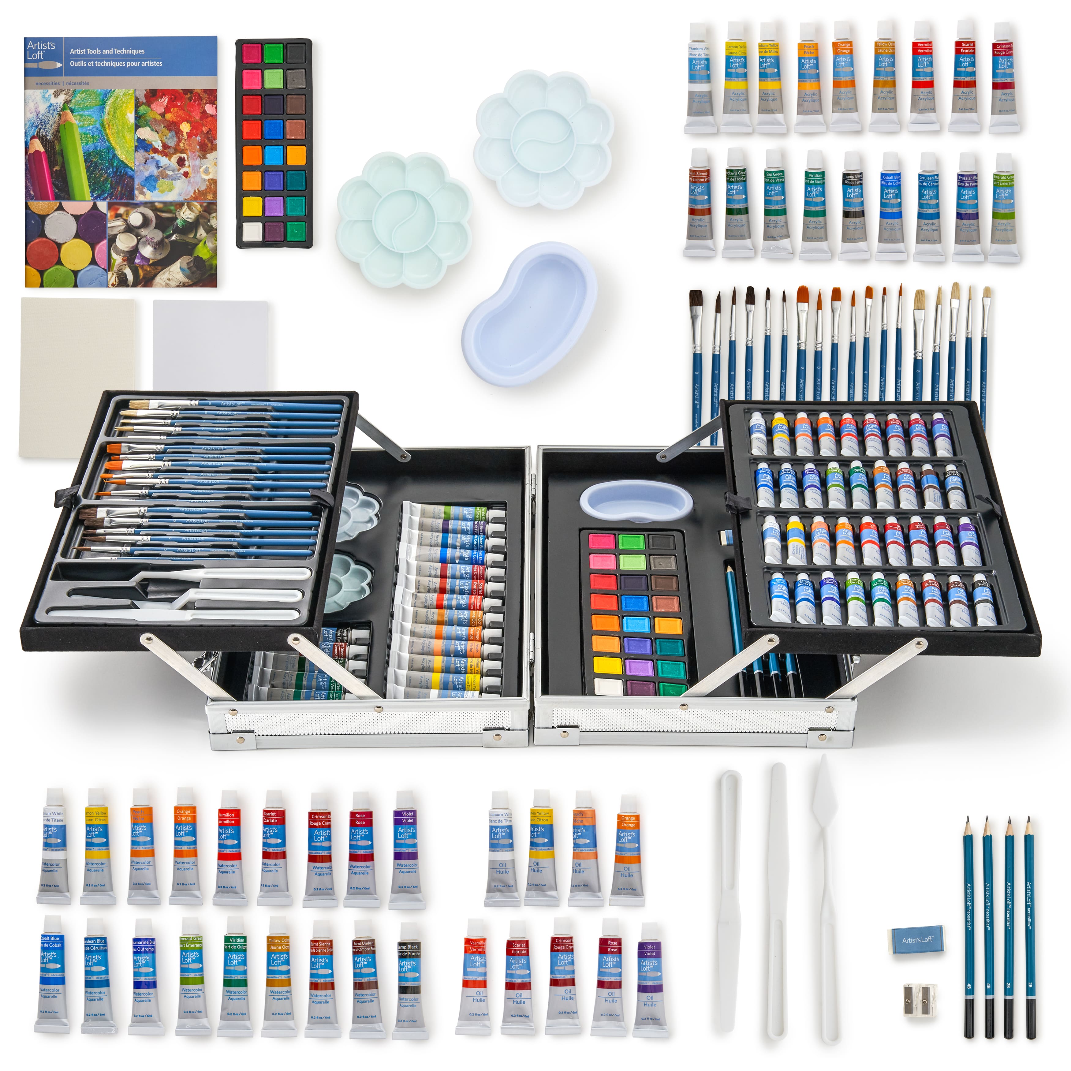 6 Pack: 126 pc. Painting Art Set by Artist's Loft™ Necessities™