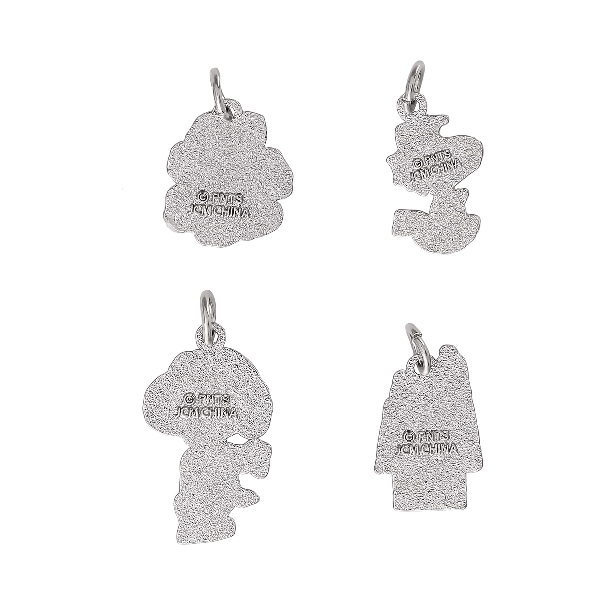 Peanuts® Pastel Snoopy & Woodstock 4-Piece Charm Set