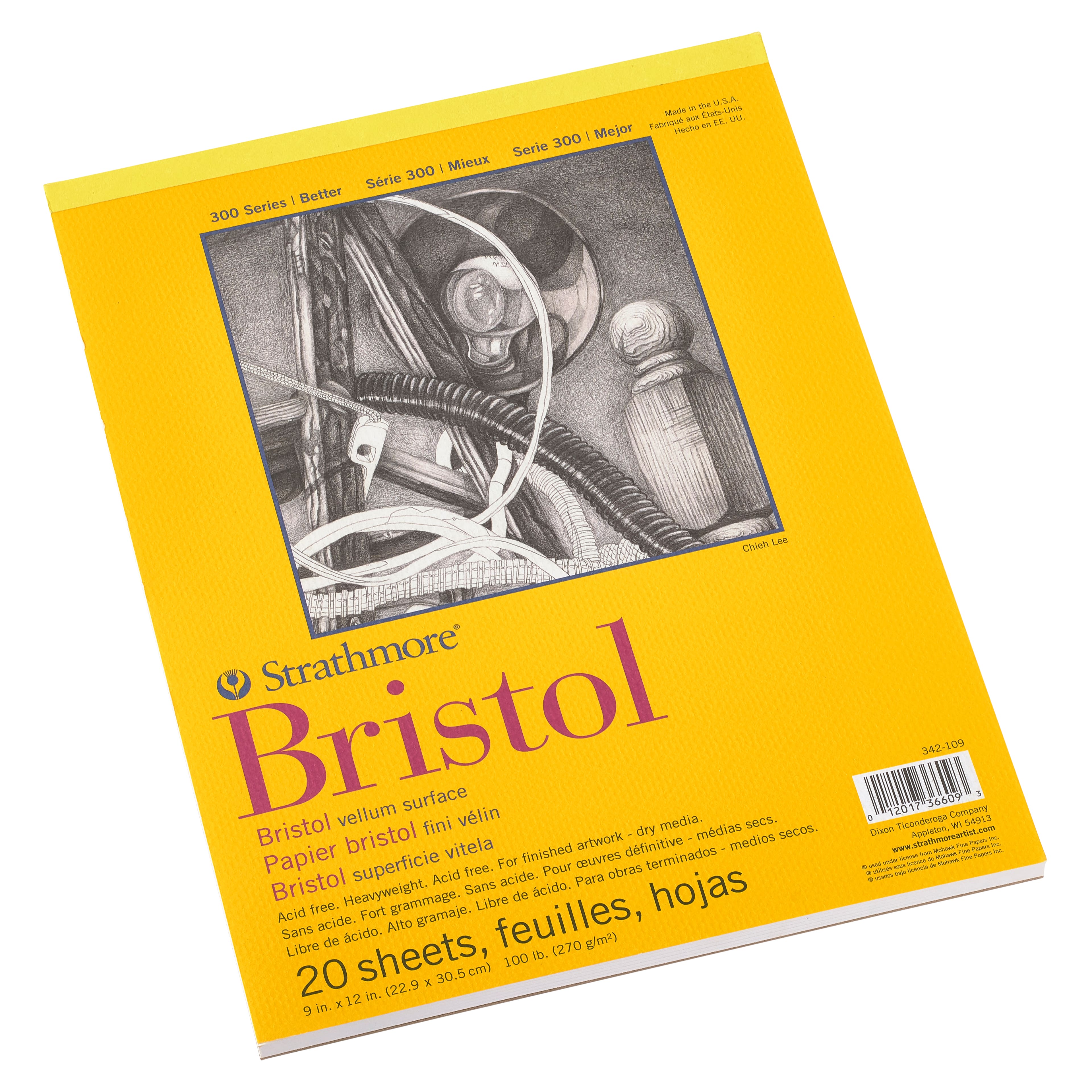 12 Pack: Strathmore&#xAE; 300 Series Bristol Vellum Pad