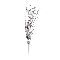 17" Glitter Tinsel Spray Pick by Ashland®
