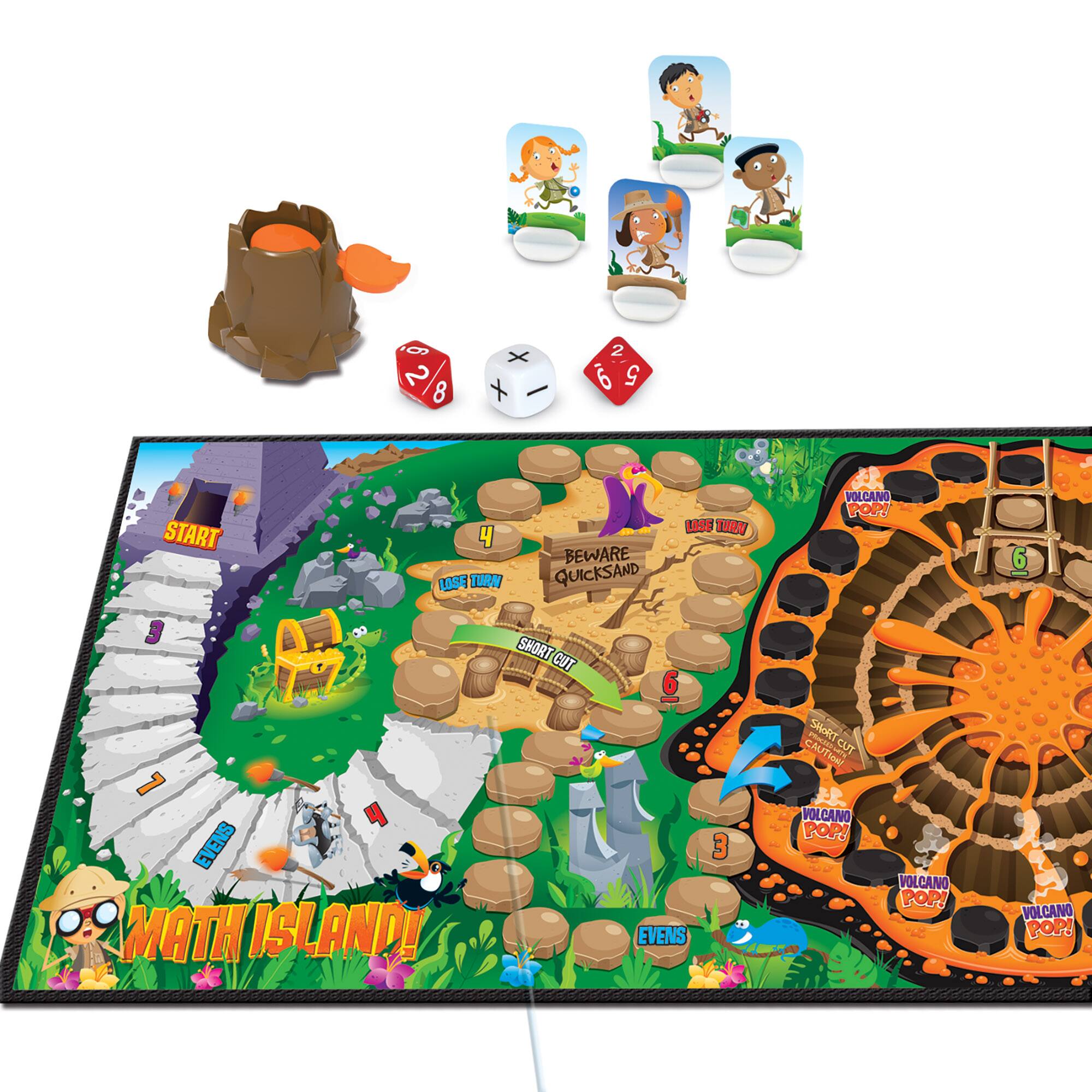 Learning Resources Math Island Addition &#x26; Subtraction Game