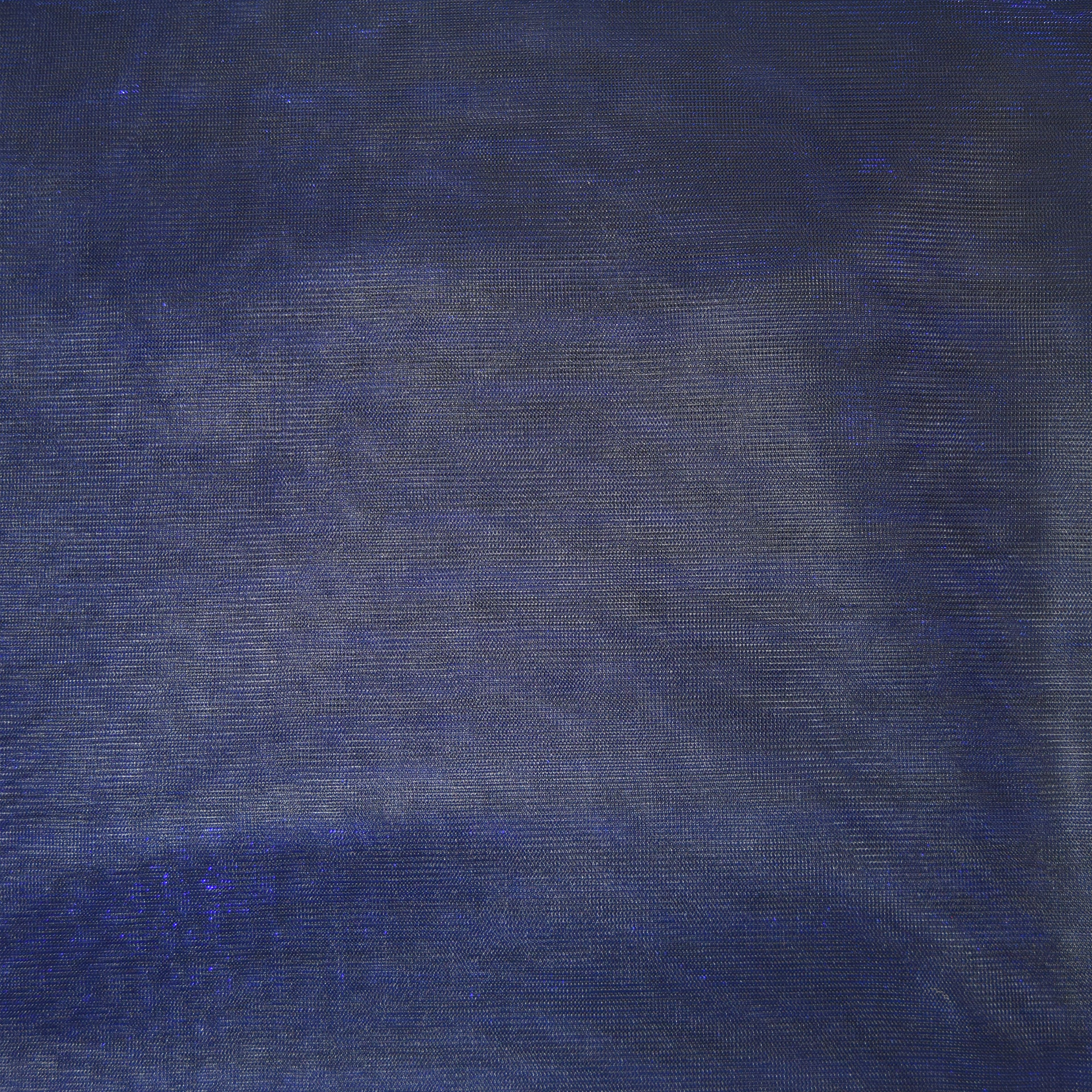 Feldman Blue Metallic Knit Fabric