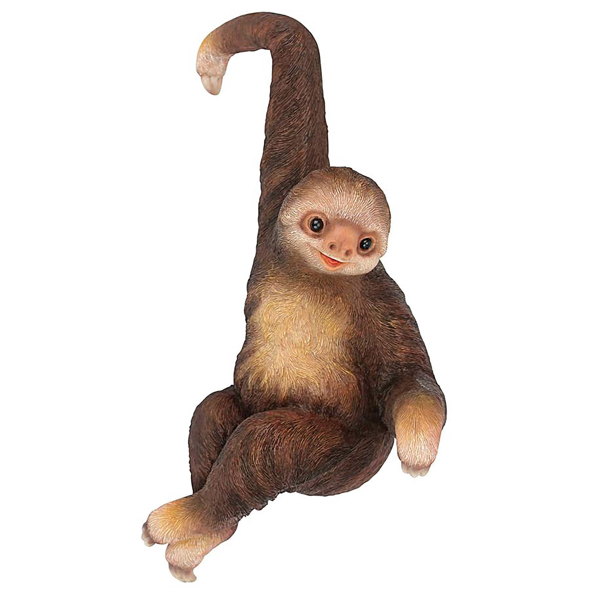 Design Toscano Sinbad the 3-Toed Sloth Hanging Statue