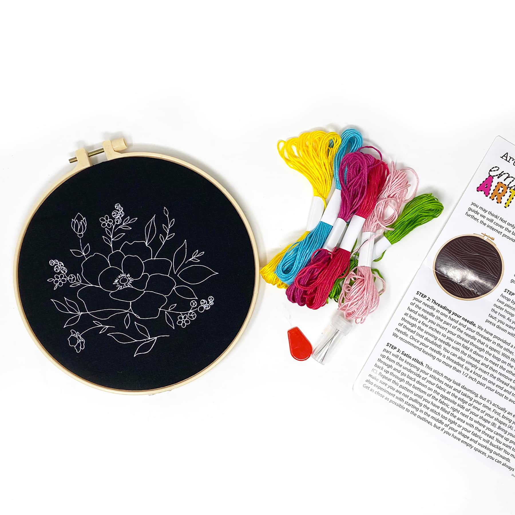 Art 101 Embroidery Art Kit