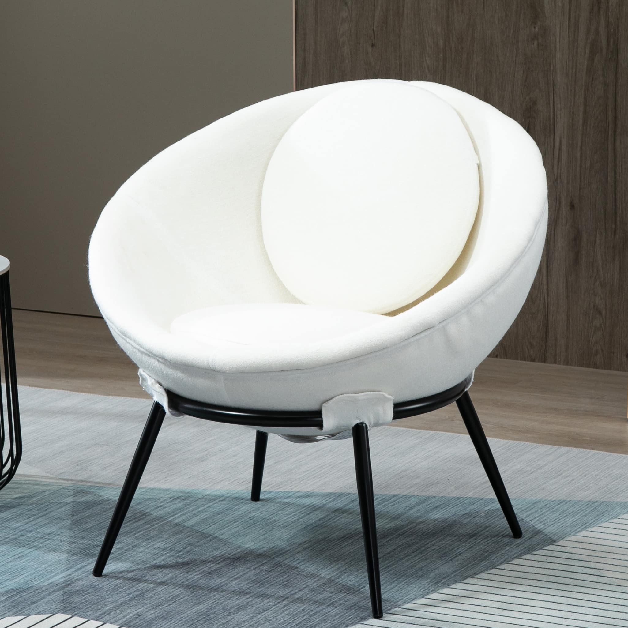 Hello Honey® Vintage Upholstered Cup Accent Chair