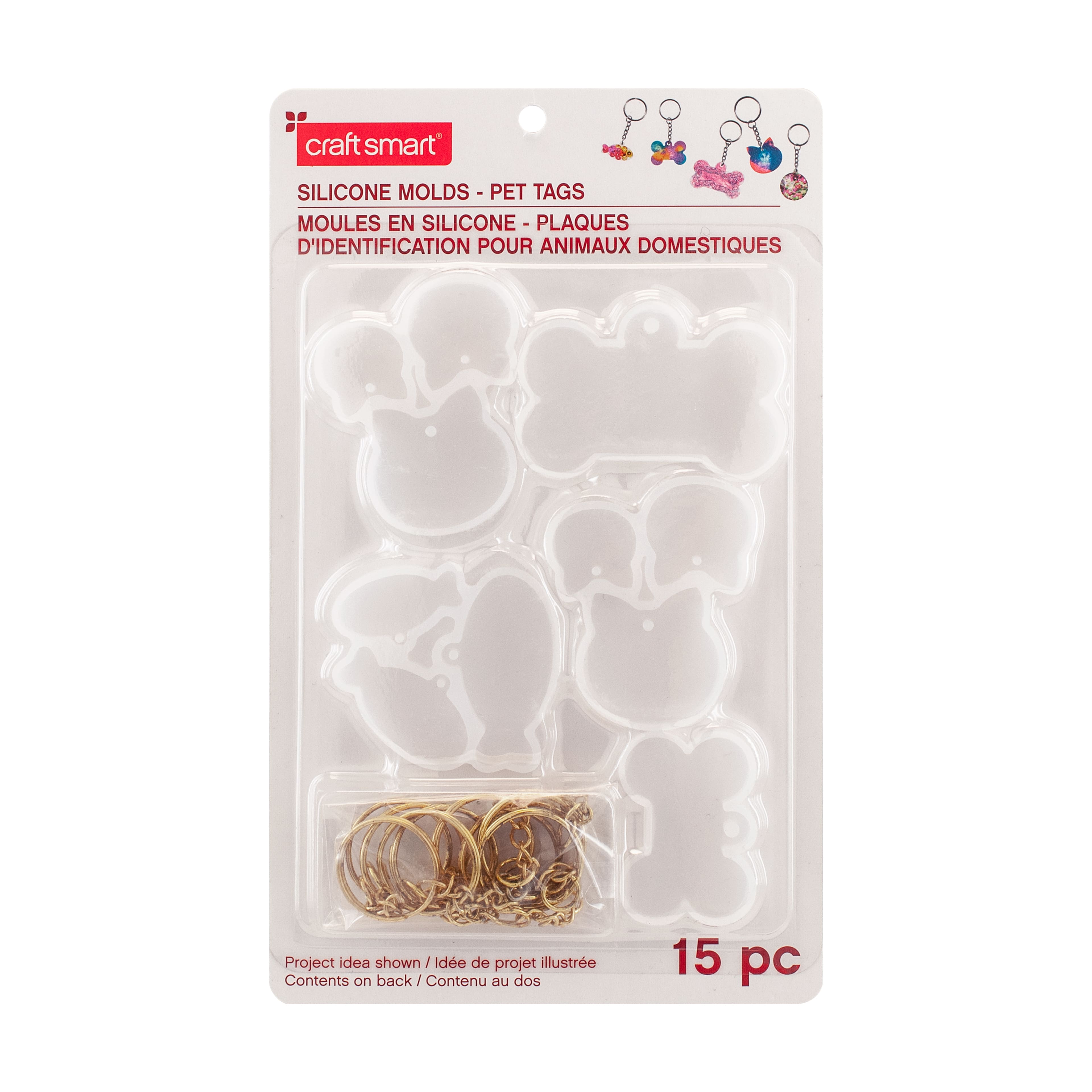 Craft Smart Pet Tag Silicone Mold Set - Each