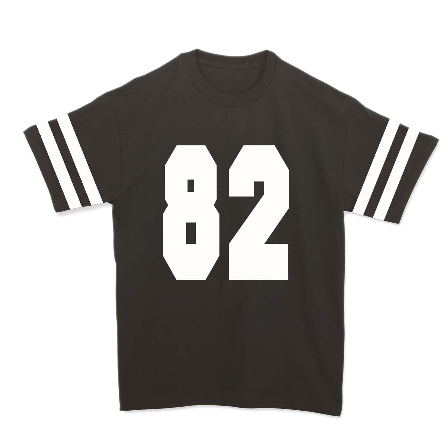 White6 Iron On Numbers 8 Inch Numbers for Sports T-Shirt Jersey