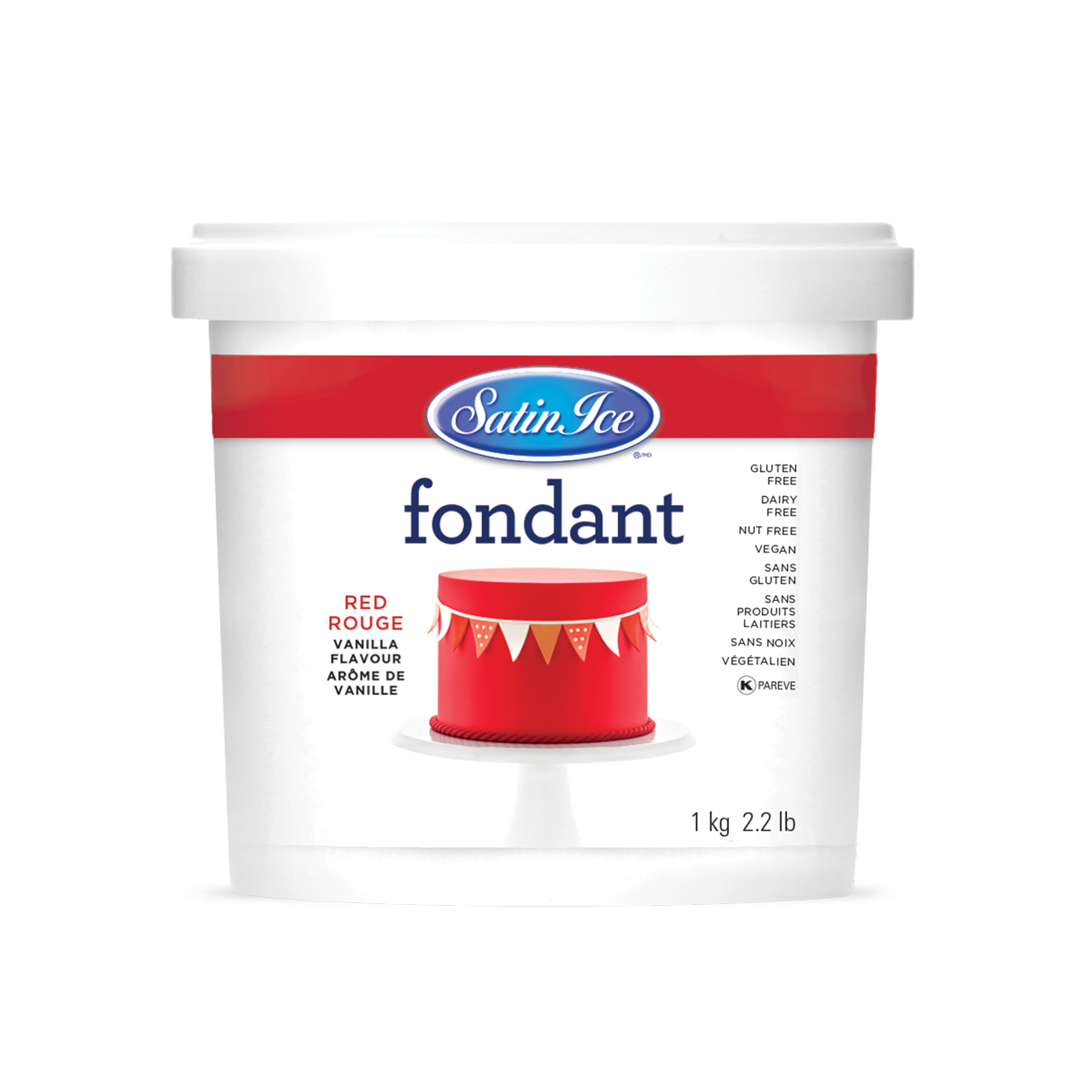 Satin Ice® Vanilla Fondant, 2.2lb.