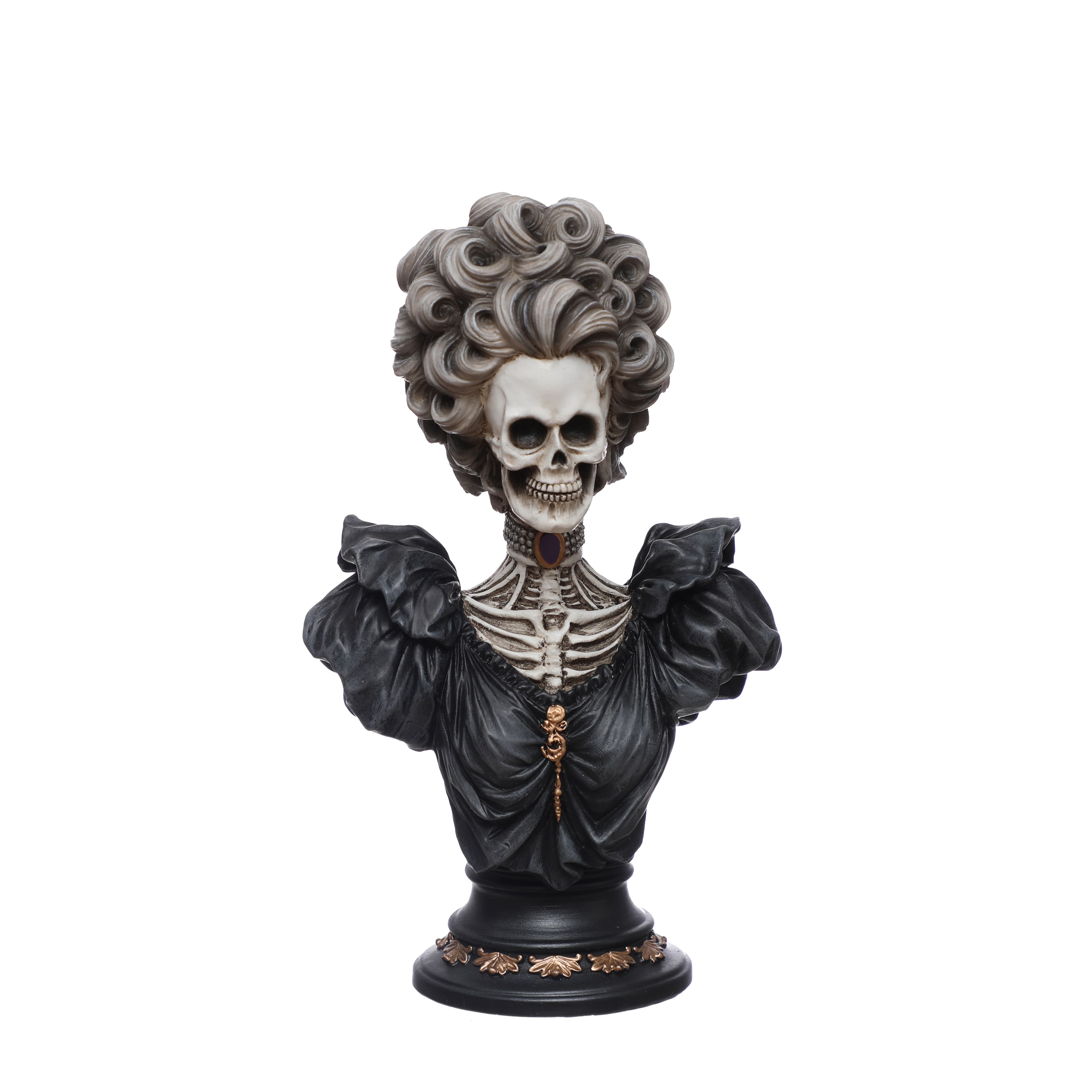 9&#x22; Skeleton Woman Bust Tabletop D&#xE9;cor by Ashland&#xAE;