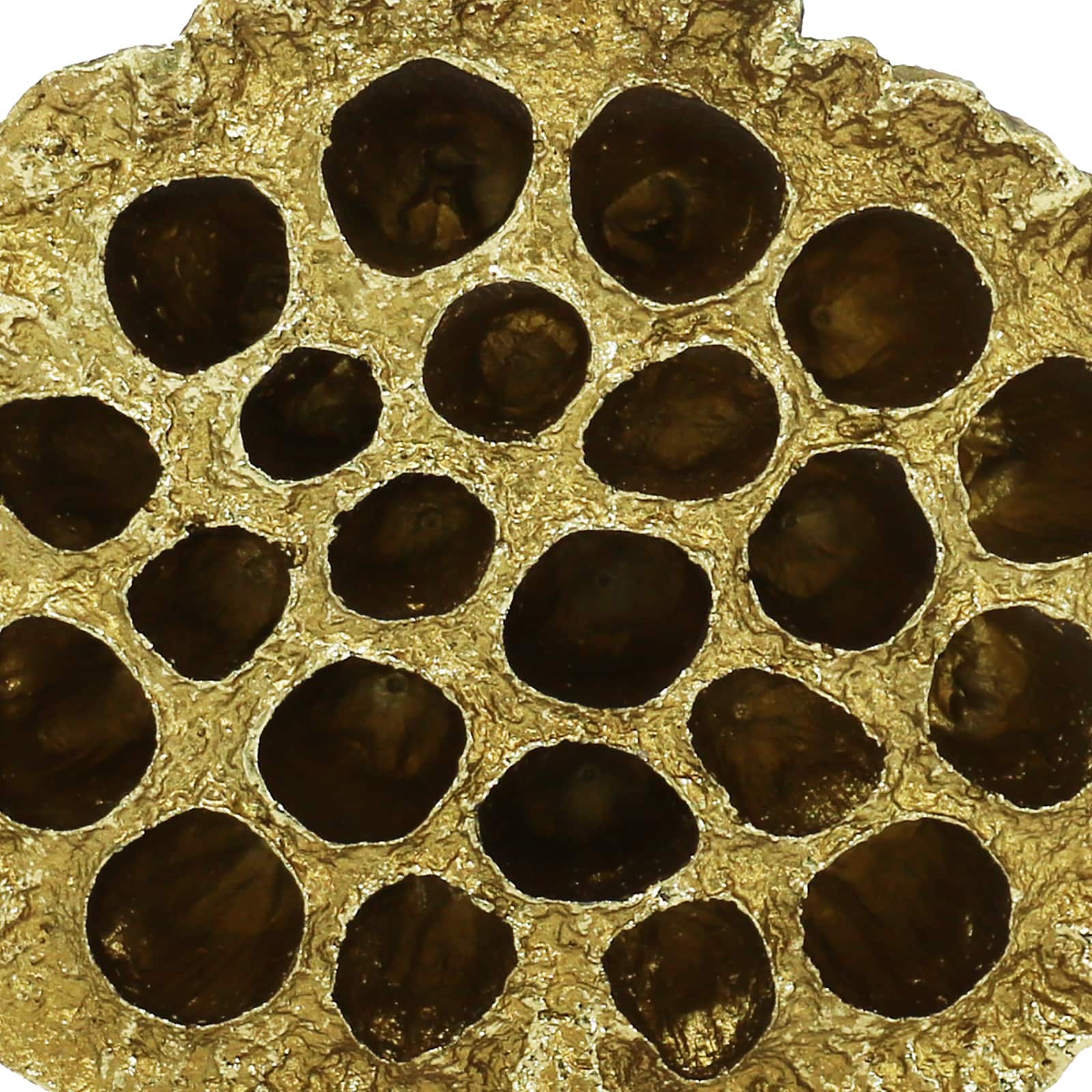 4.25&#x22; Gold Lotus Pod Tabletop D&#xE9;cor by Ashland&#xAE;