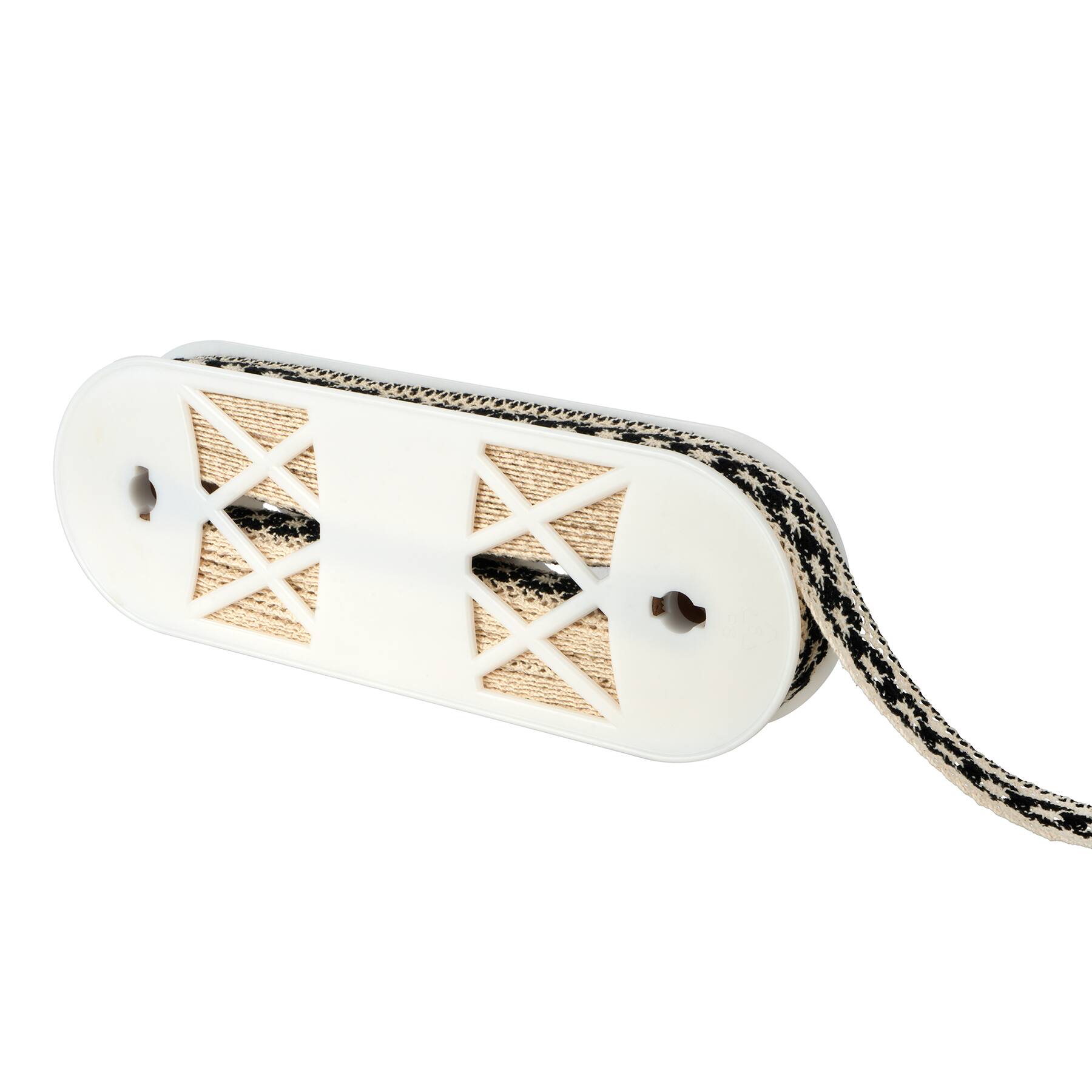 1.1&#x22; Black &#x26; White Crochet Trim by Celebrate It&#xAE;