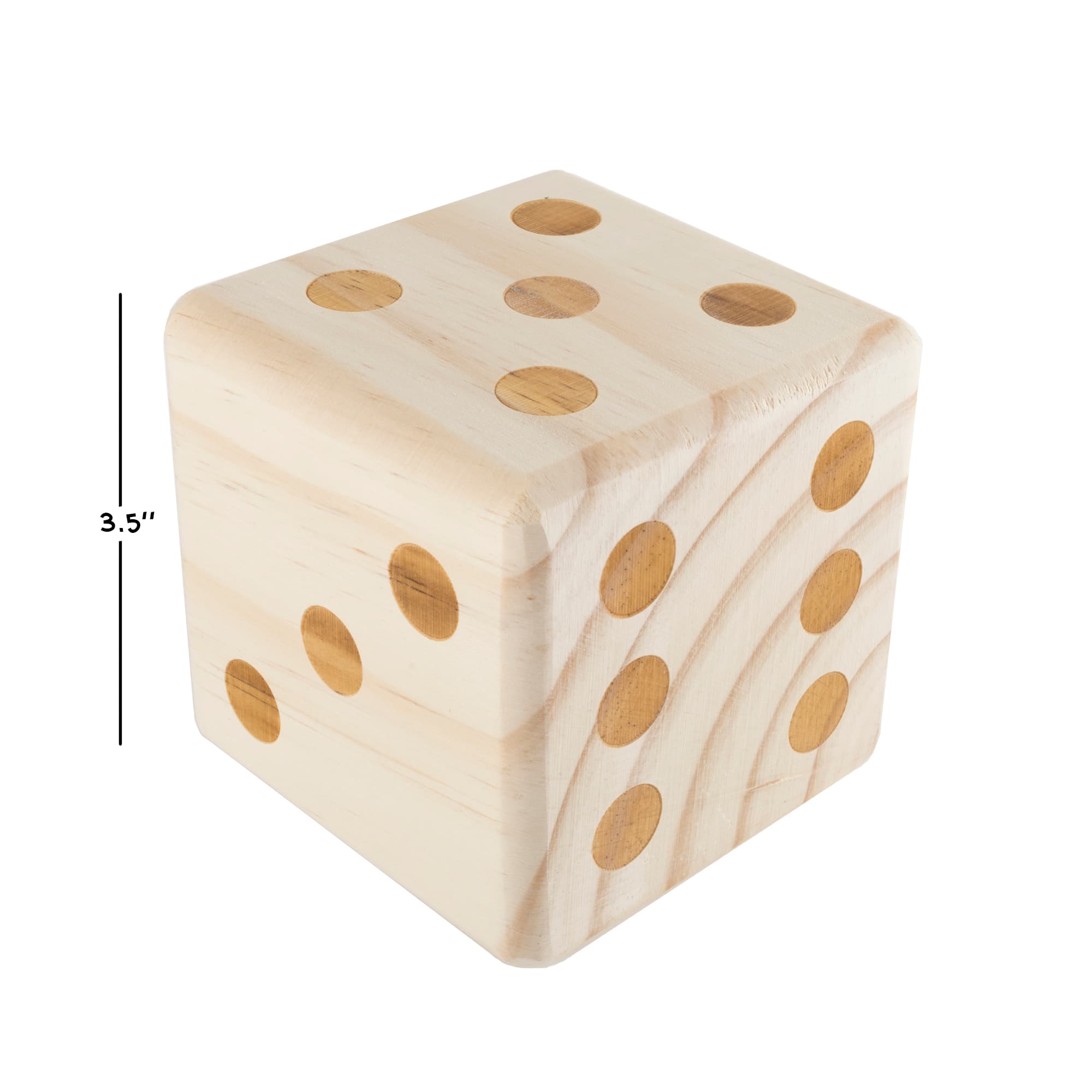 Toy Time Giant Wooden Yard Dice Game