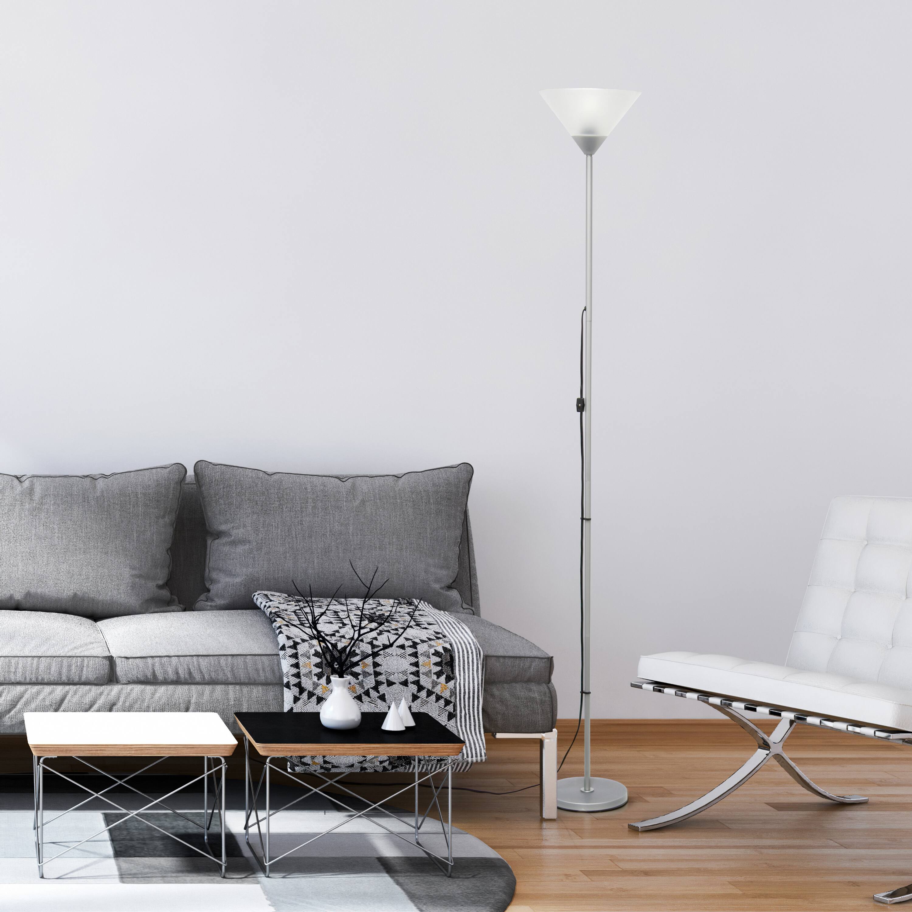 Simple Designs 70&#x22; Torchiere Floor Lamp