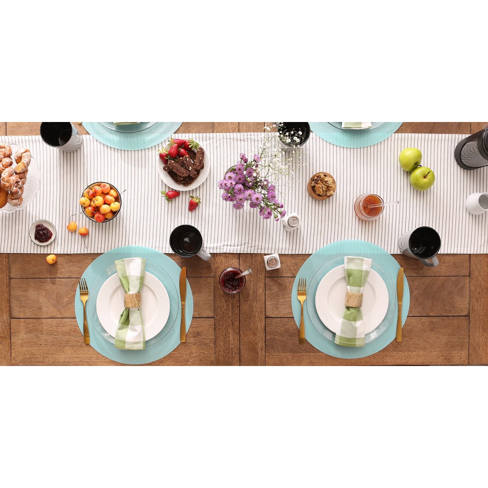 DII® Round Double Frame Placemats