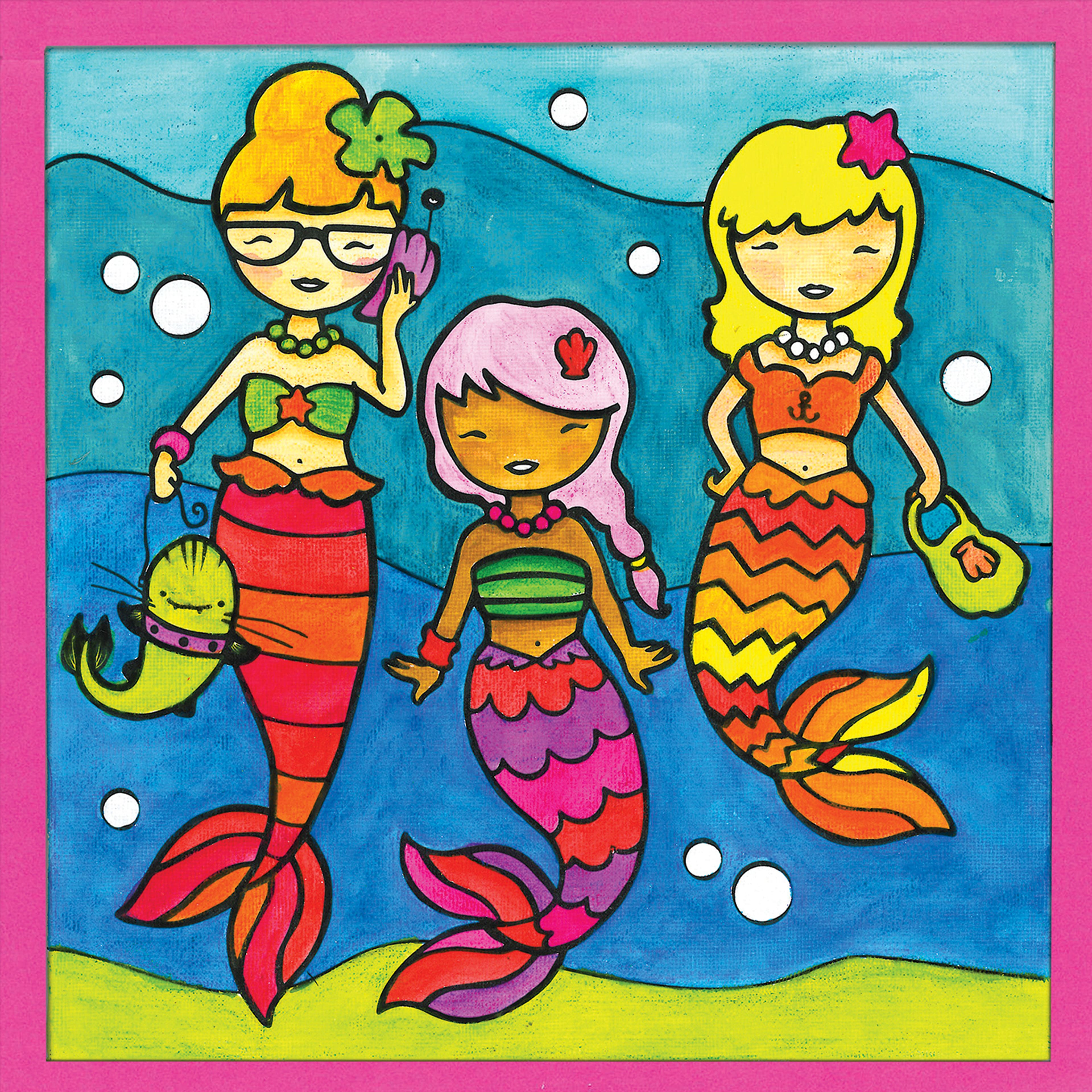 Faber-Castell&#xAE; Paint By Number Mermaids Set