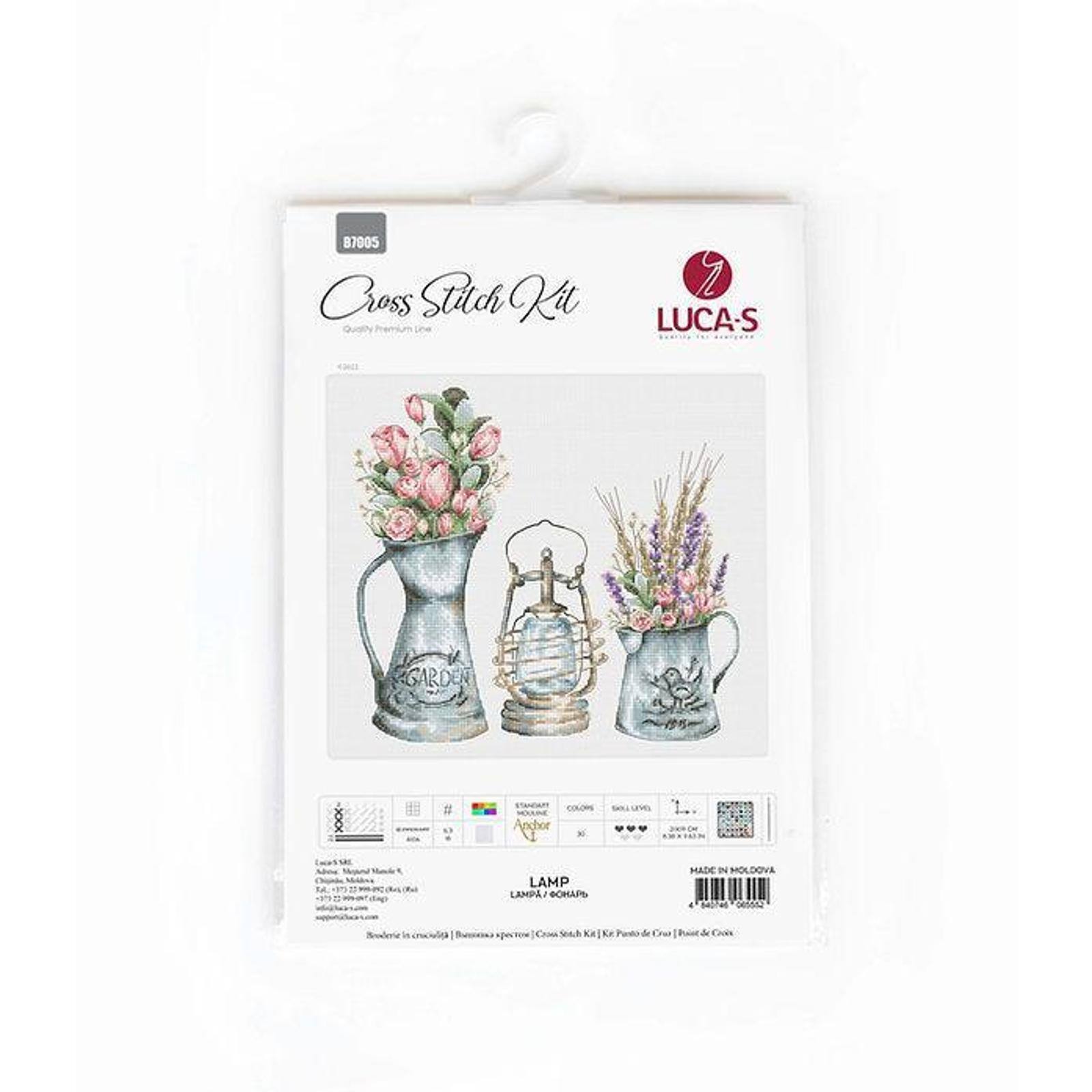 Luca-s Lamp Counted Cross Stitch Kit