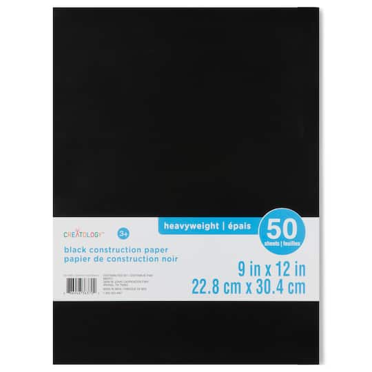 Back Construction Paper Black Construction Paper
