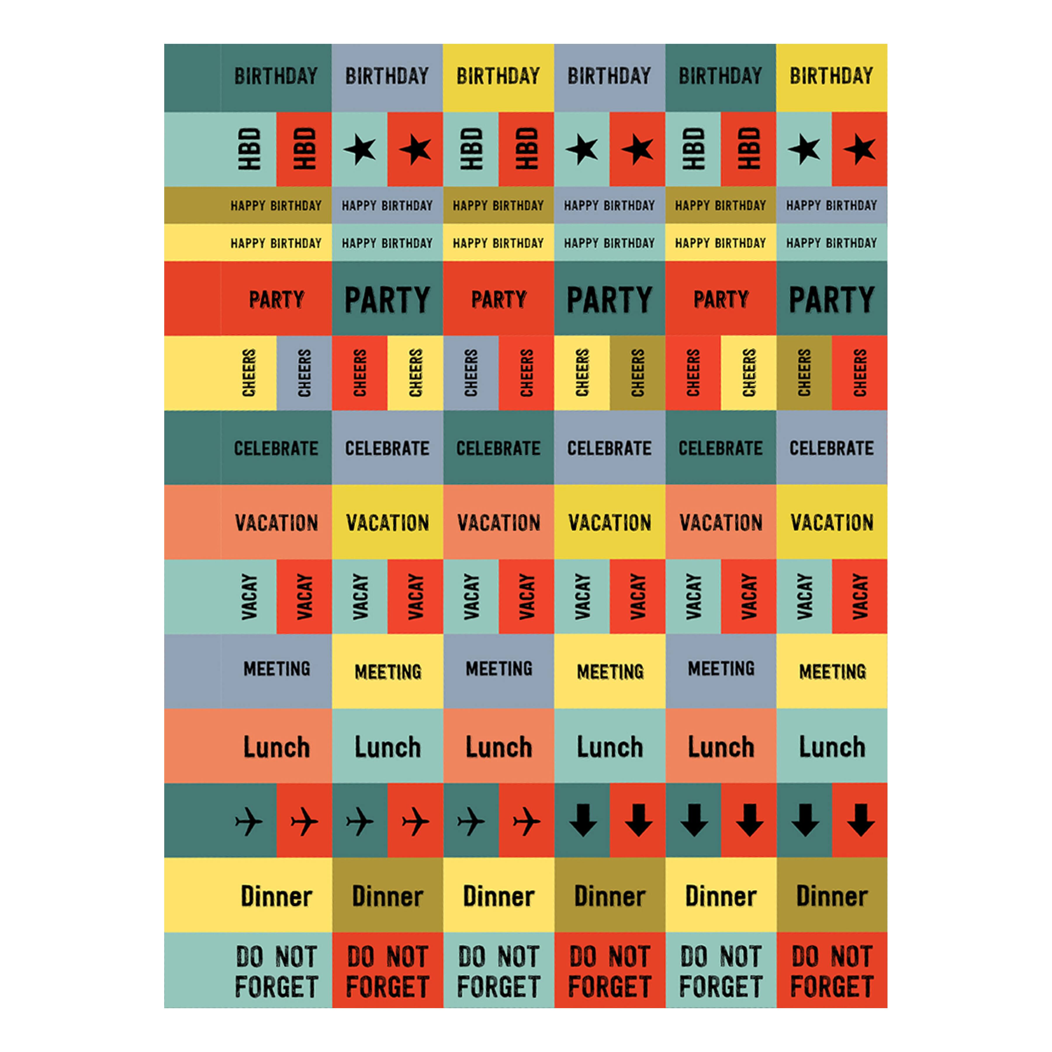 TF Publishing Medium 2022-2023 Modern Ikat Planner