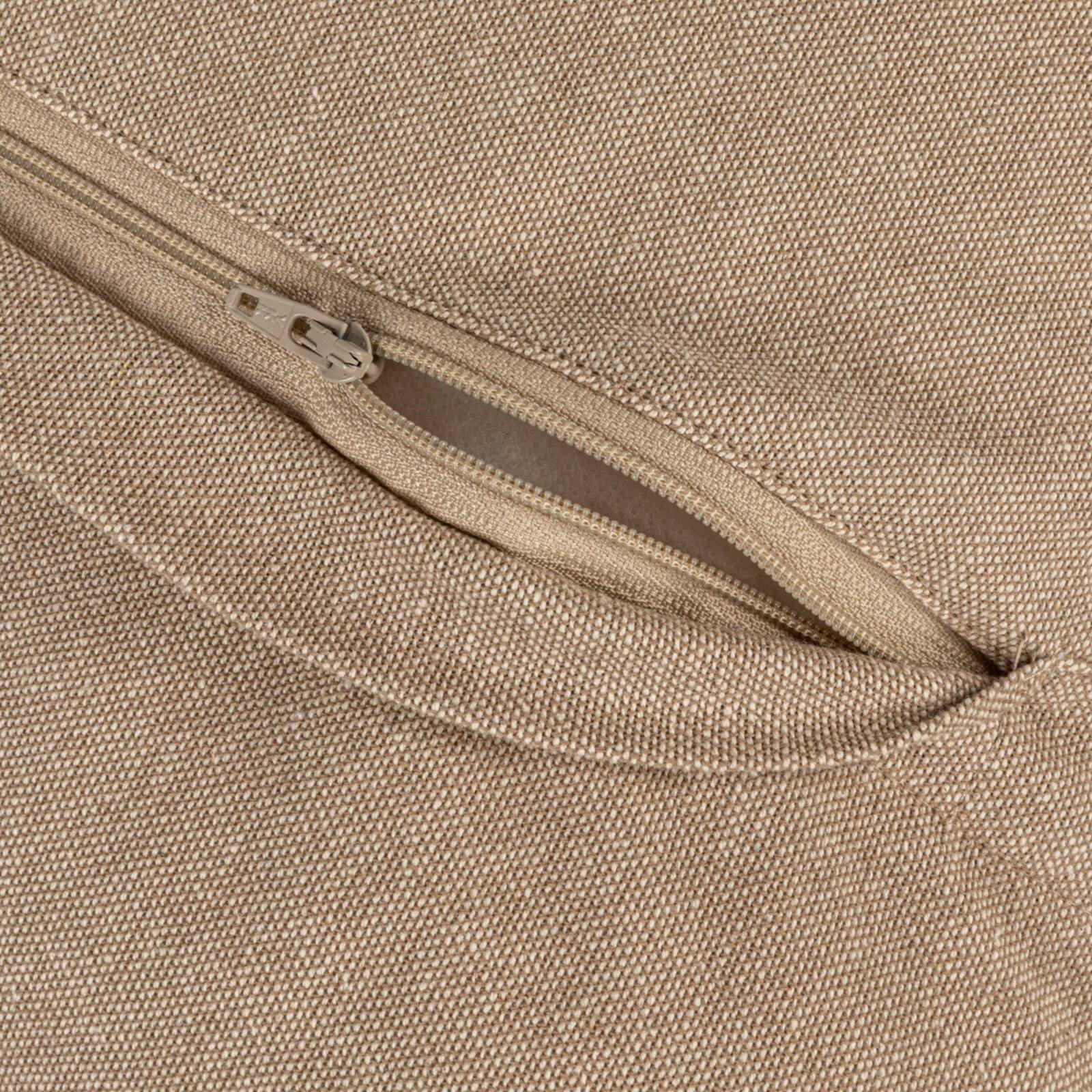 Hello Honey® 20" Orange Oval & Floral Accent Pillow