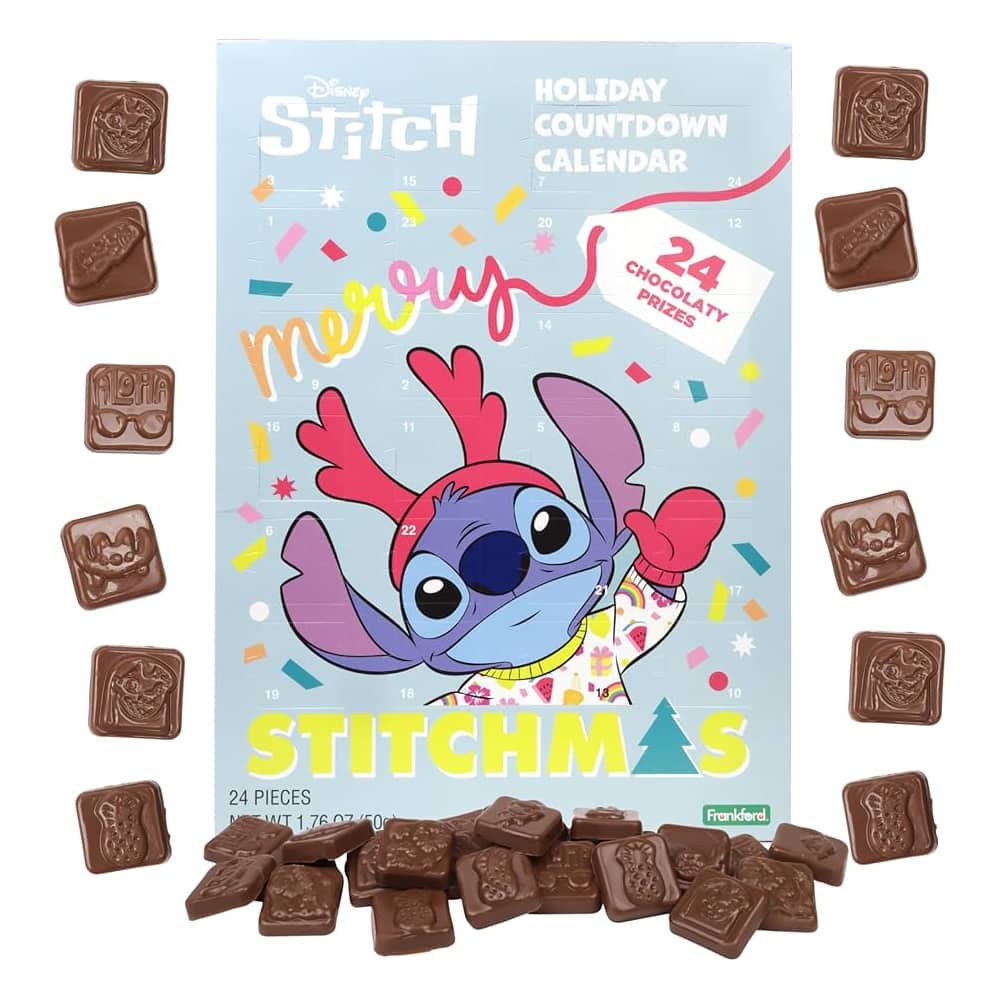 Disney® Stitch Holiday Chocolate Countdown Calendar