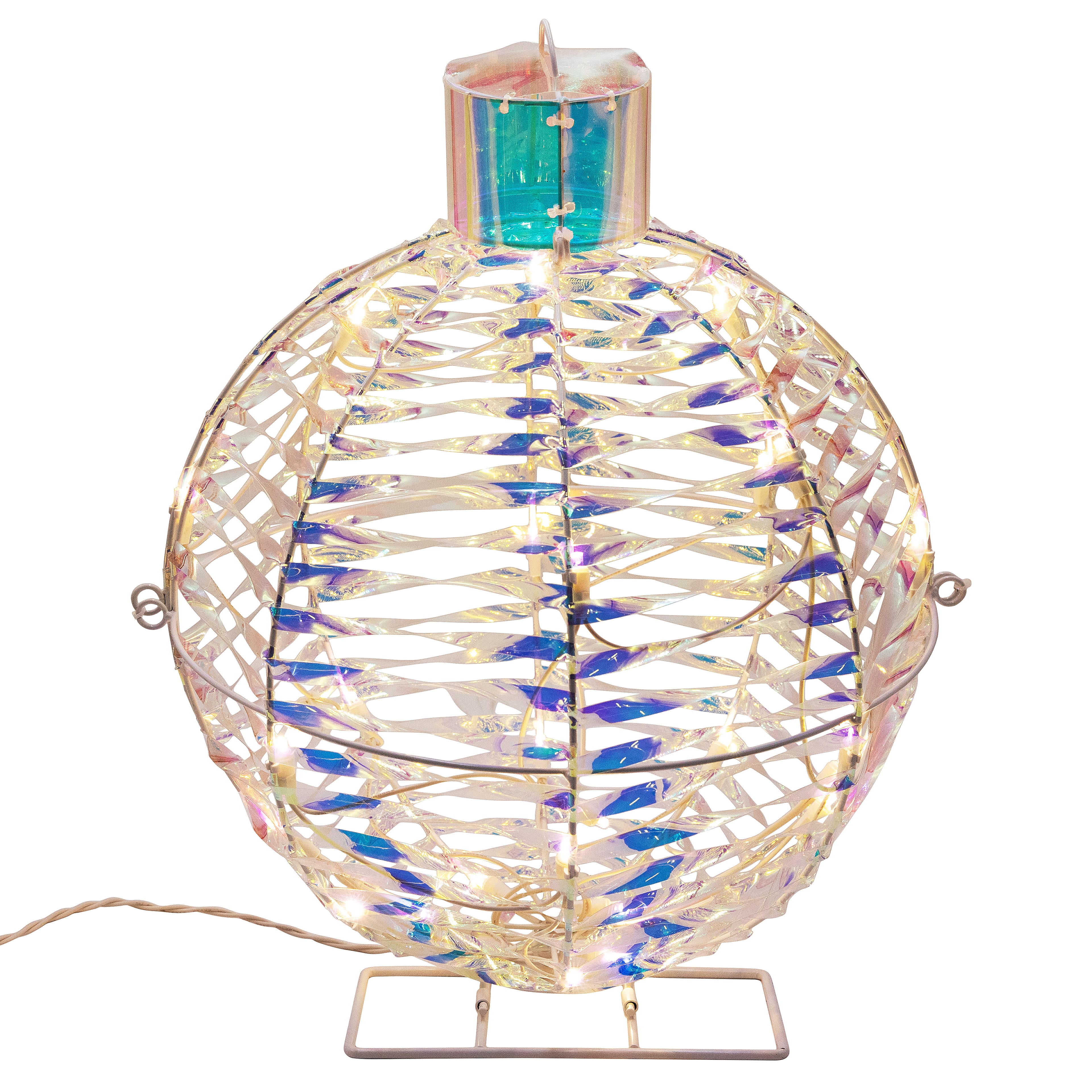 3ct. Lighted Iridescent Ornaments by Ashland&#xAE;