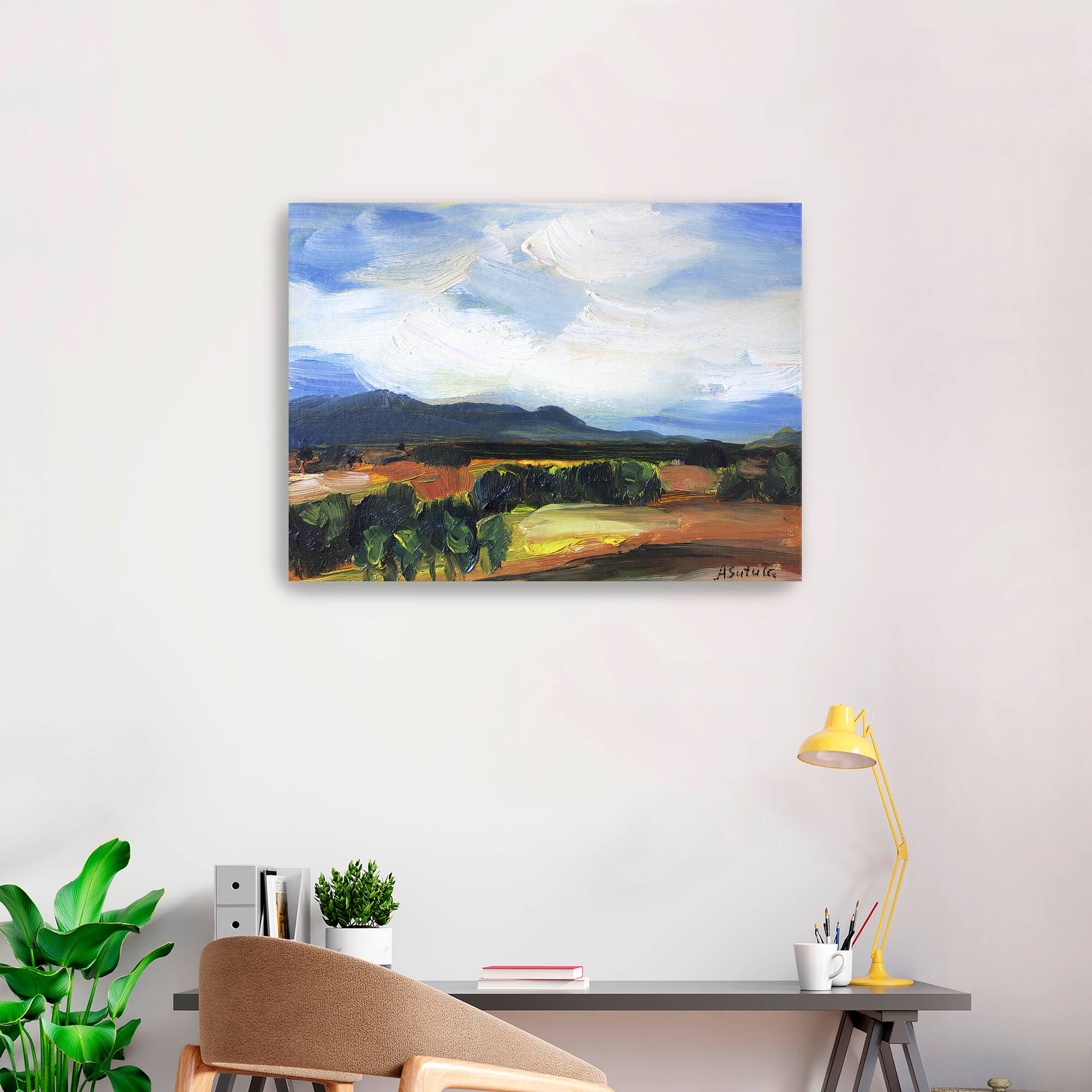 Lumaprints Day At Hunter Valley Canvas Giclée Art