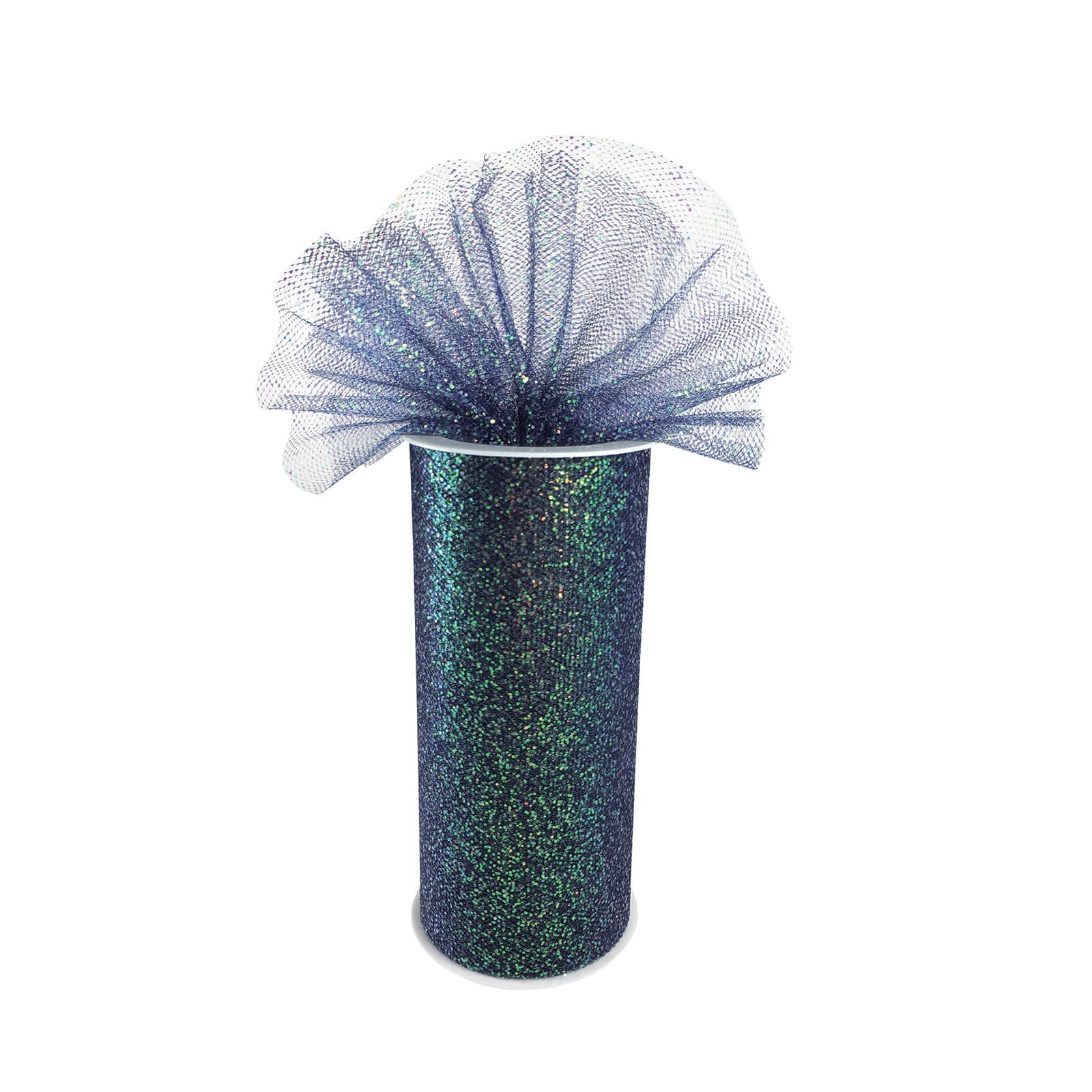 12 Pack: 6" x 8yd. Iridescent Chunky Glitter Tulle by Celebrate It™
