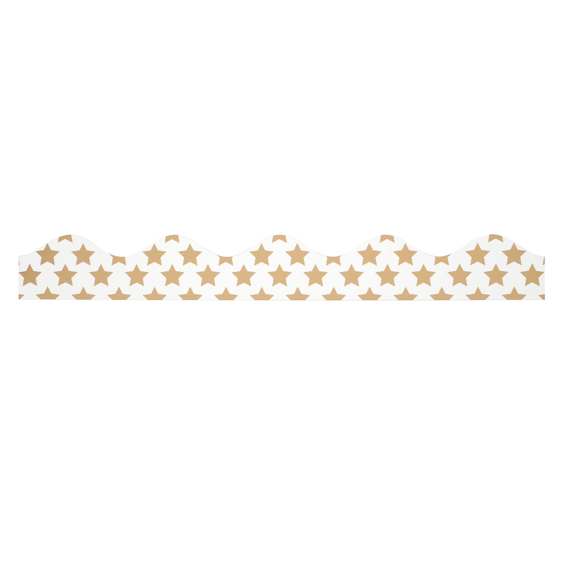 Star/Solid Double-Sided Border Trim, 18ft. by B2C™