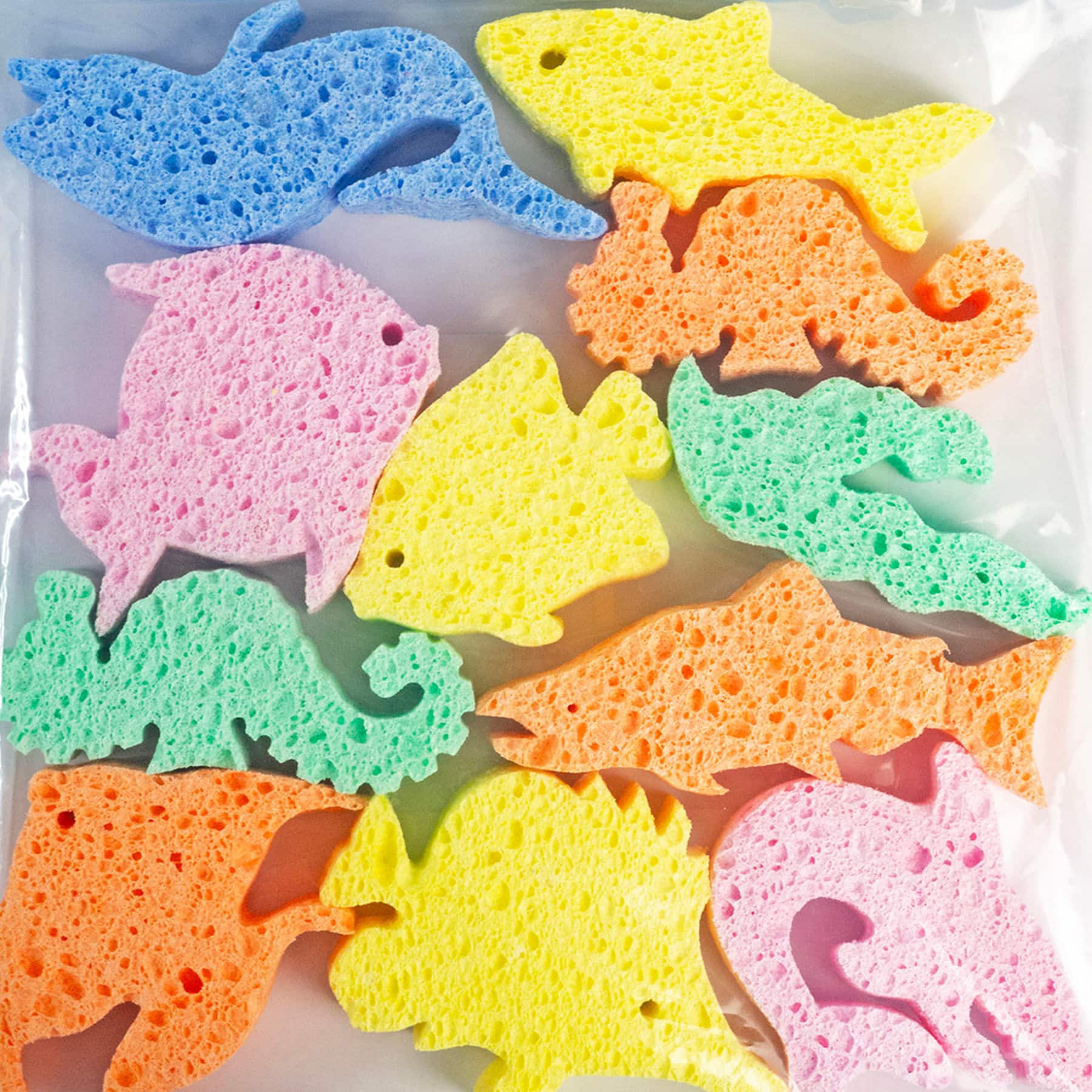 Captain Creative&#xAE; Sea Life Super Sponges Pack