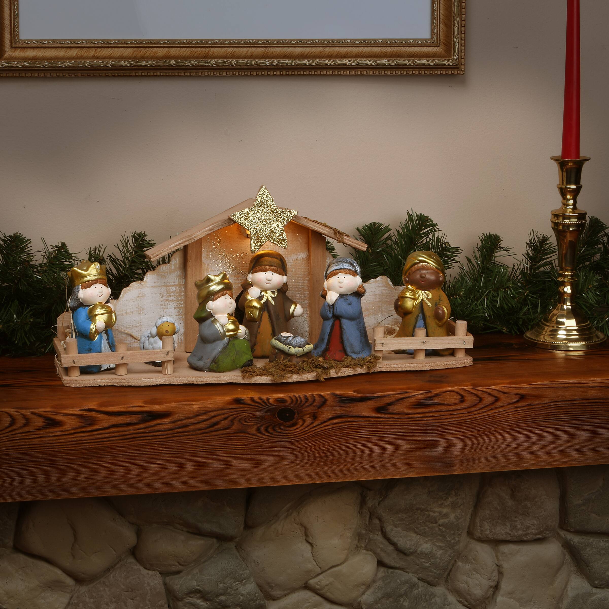 8" LED Nativity Set Michaels