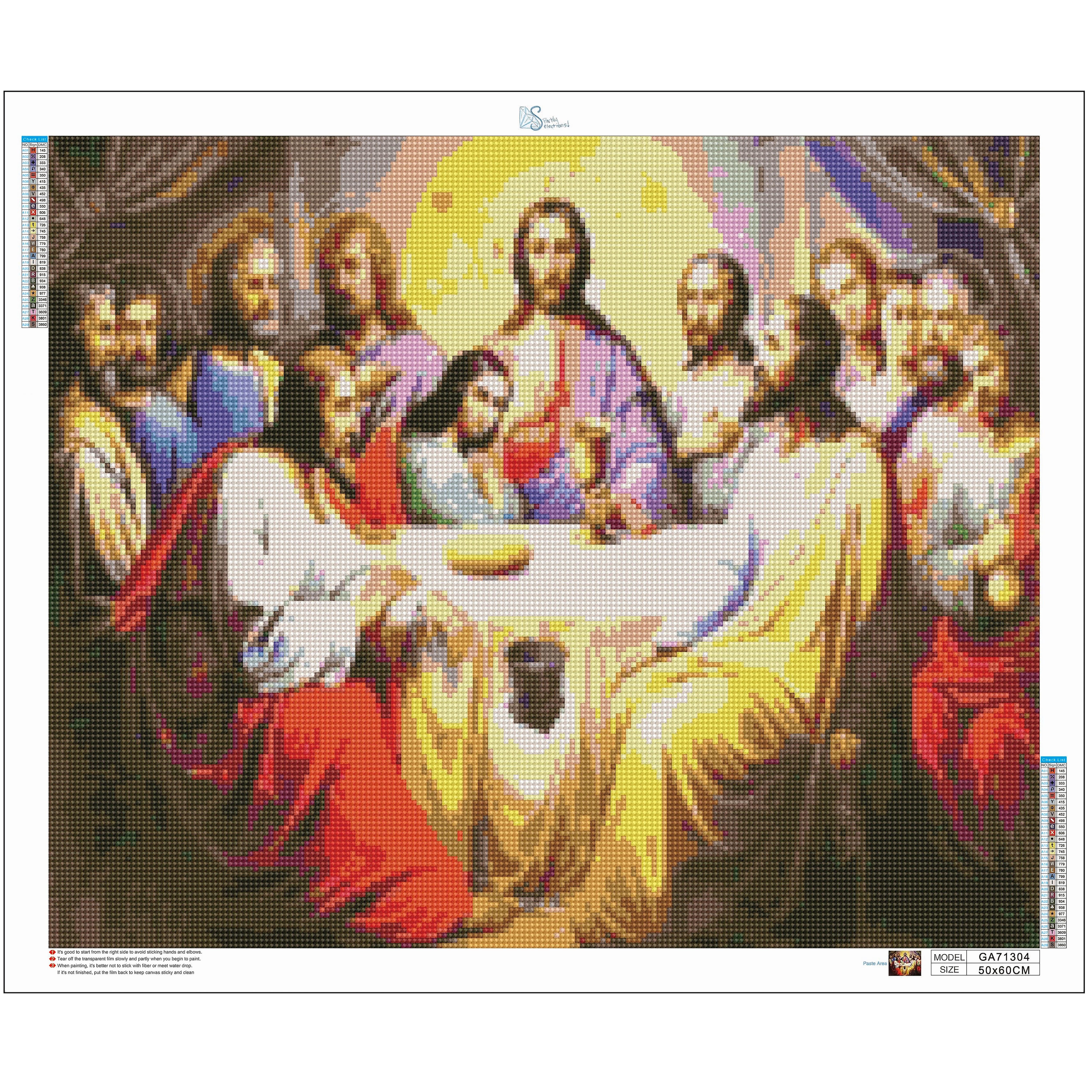 Sparkly Selections The Last Supper Diamond Painting Kit, Square Diamonds