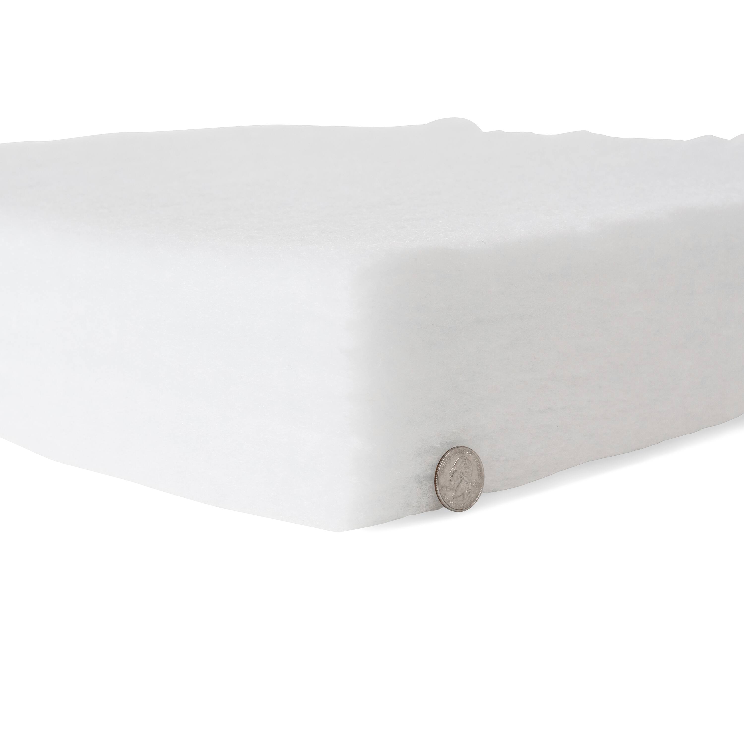 Foamology® NuFoam™ Polyester Pad, 22" x 22" x 4"