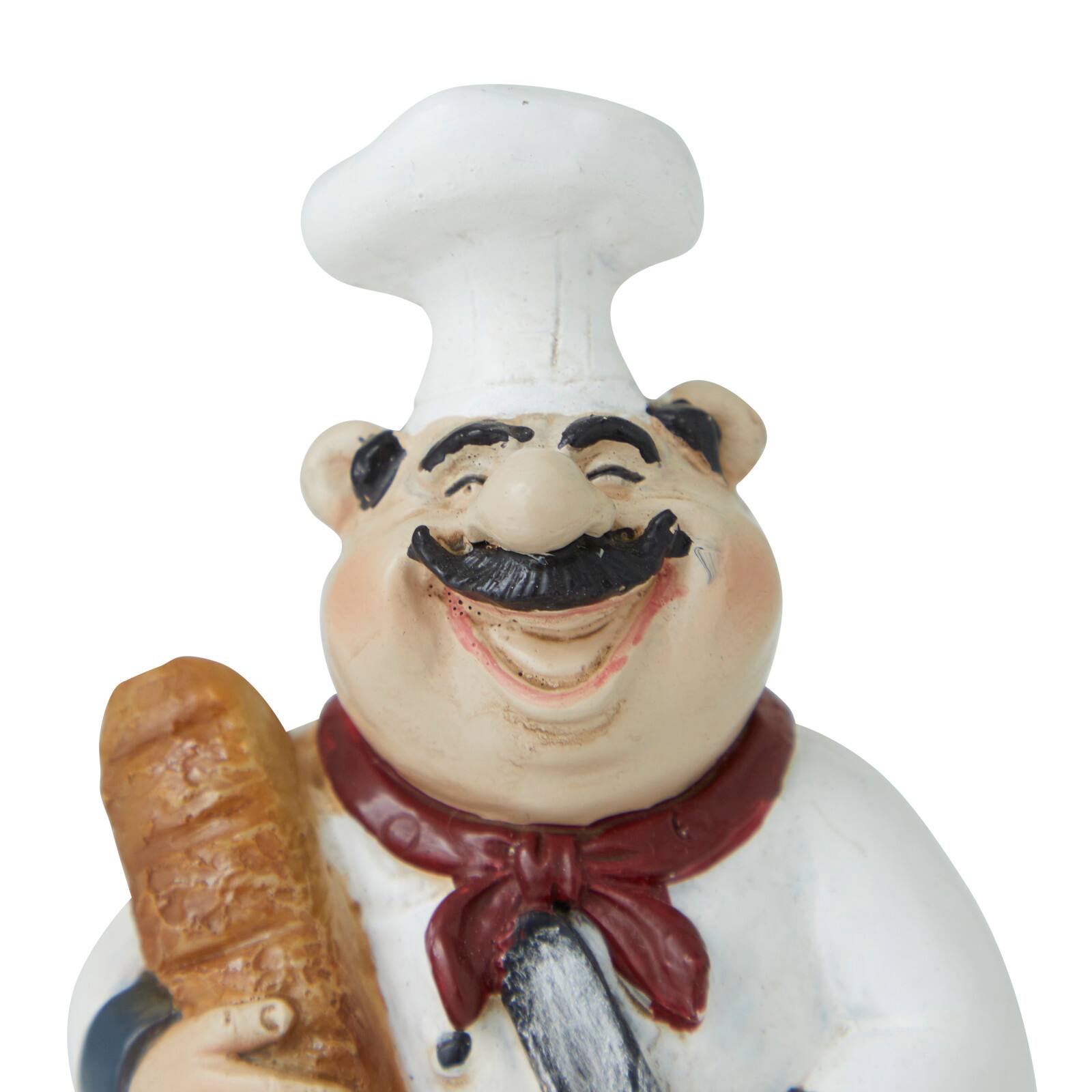 Set of 3" White Polystone Traditional Sculpture, 5" x 3" x 2"