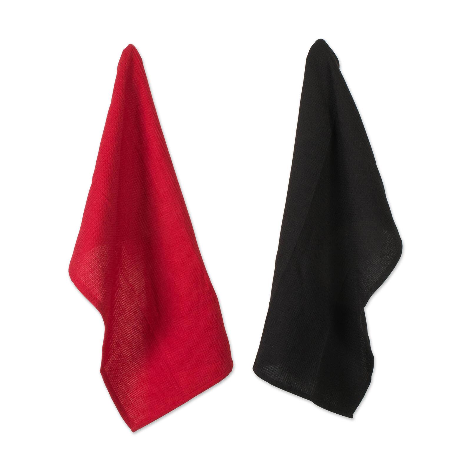 Red Buffalo Check Potholder &#x26; Dishtowel Kitchen Set