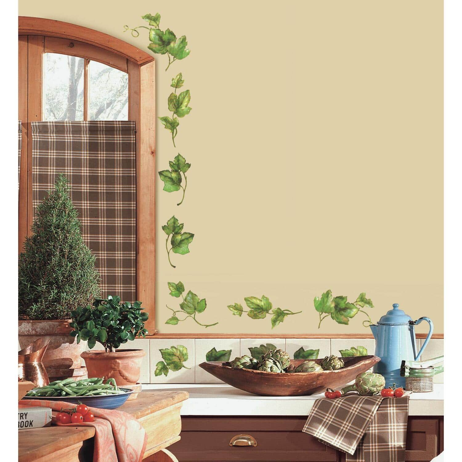 RoomMates Evergreen Ivy Peel &#x26; Stick Wall Decals