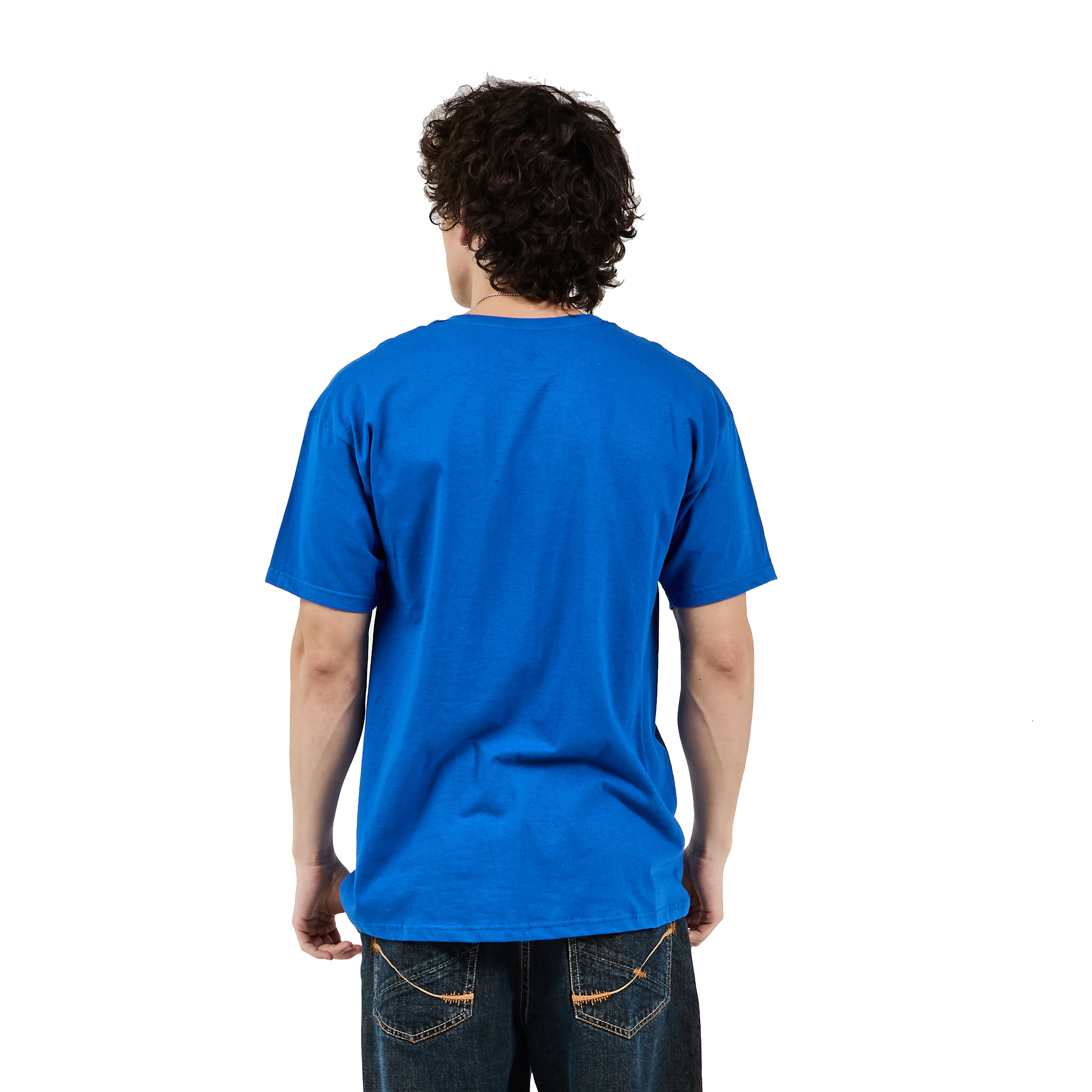 Royal Blue Superman Logo Graphic Unisex Adult T-Shirt