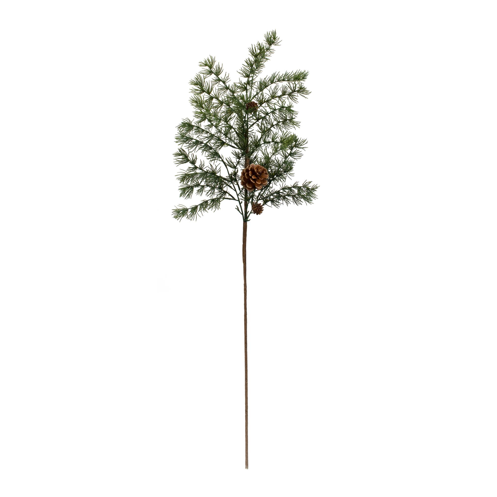 White Holly Berry Stems with 35 Lifelike Berries