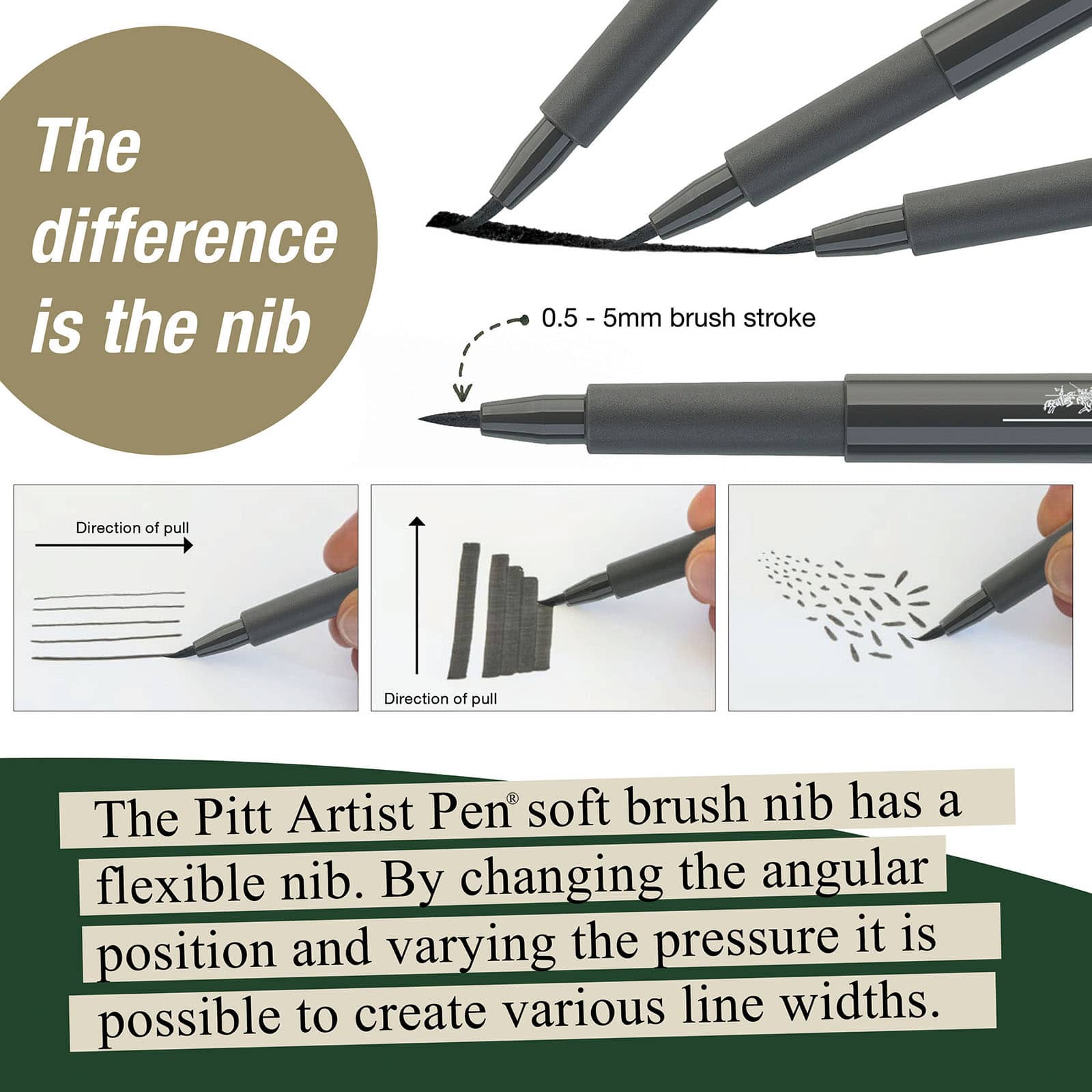 6 Packs: 8 ct. (48 total) Faber-Castell® PITT® Soft Brush Artist Pens