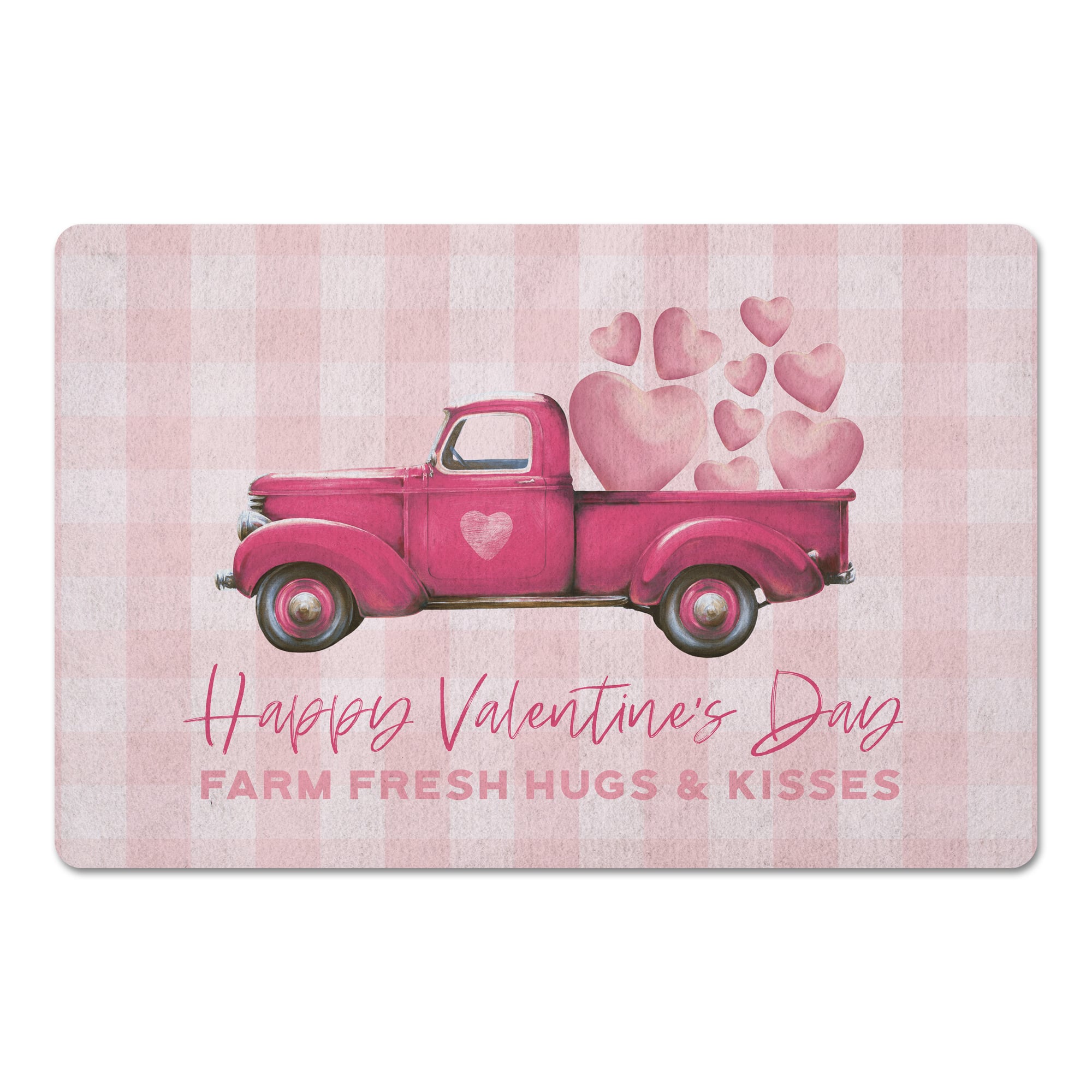Farm Fresh Hugs & Kisses Floor Mat
