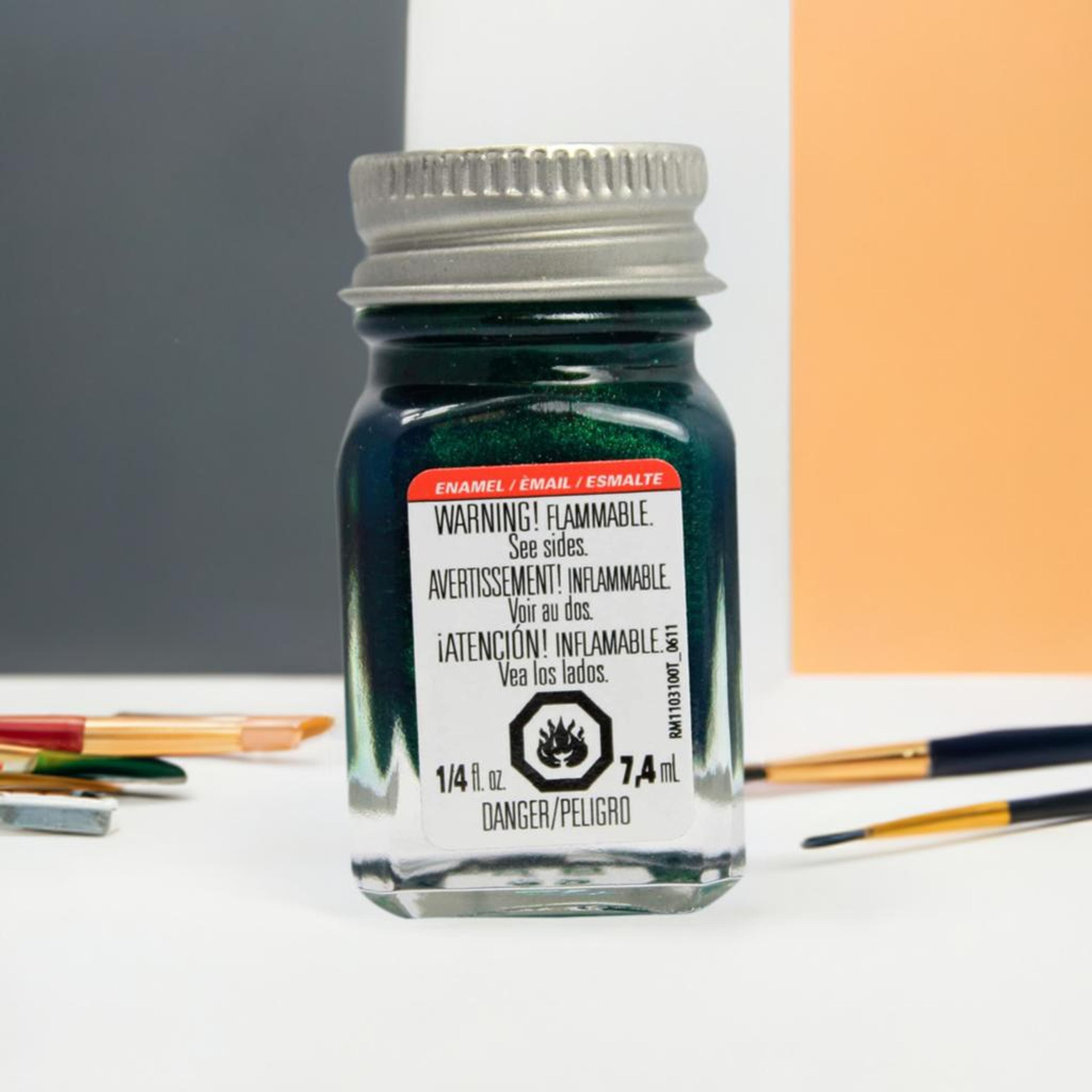 Testors&#xAE; Green Metal Flake Enamel Paint